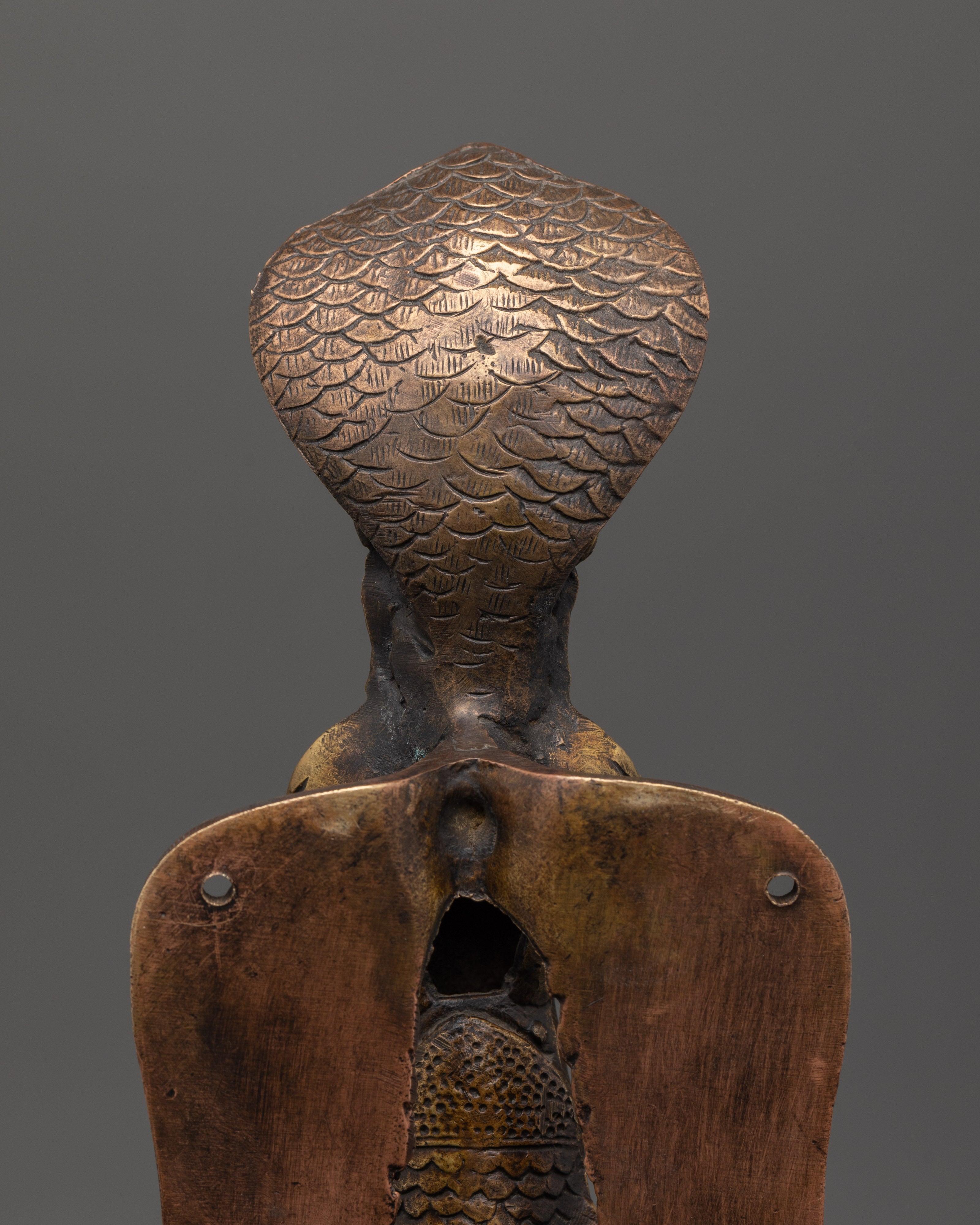 Traditional Himalayan Door Handle | Handcrafted Copper Decorative Hardware