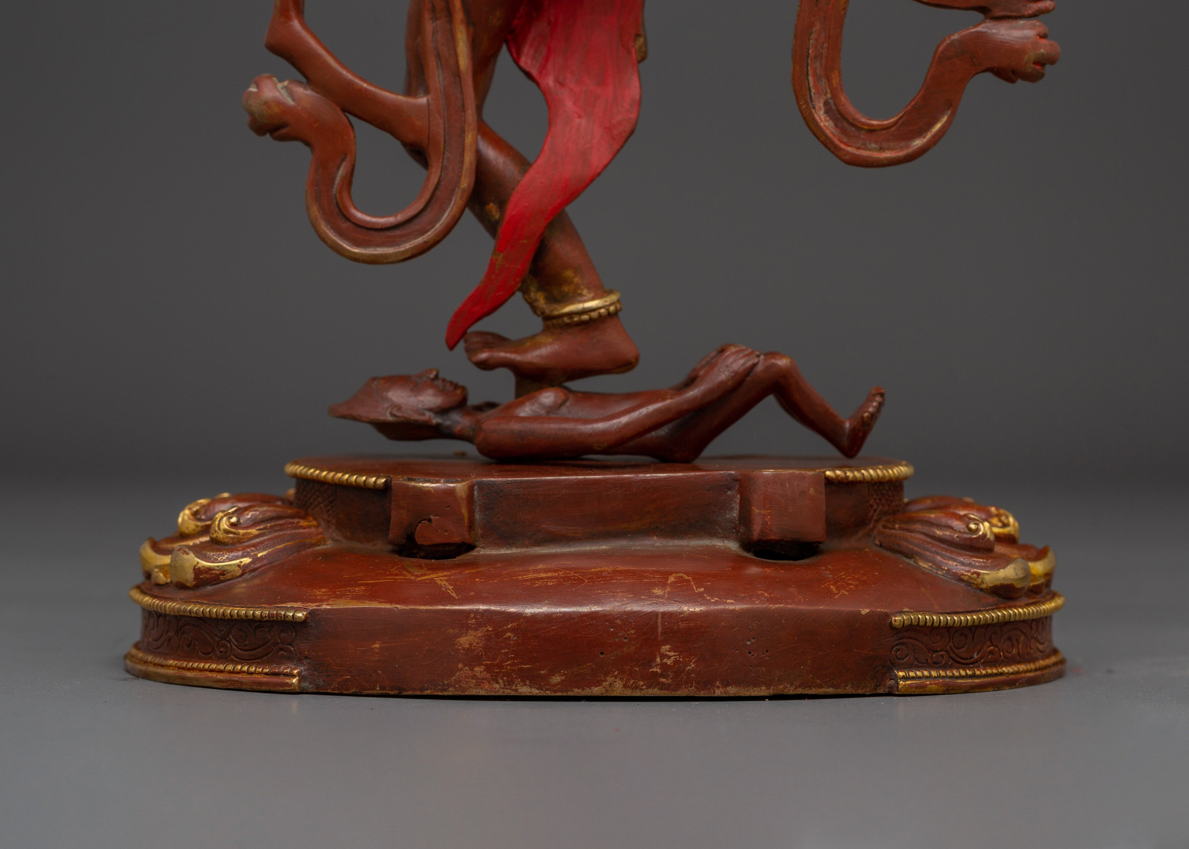 Red Dorje Phagmo Statue | Tibetan Buddhist Dakini Artwork
