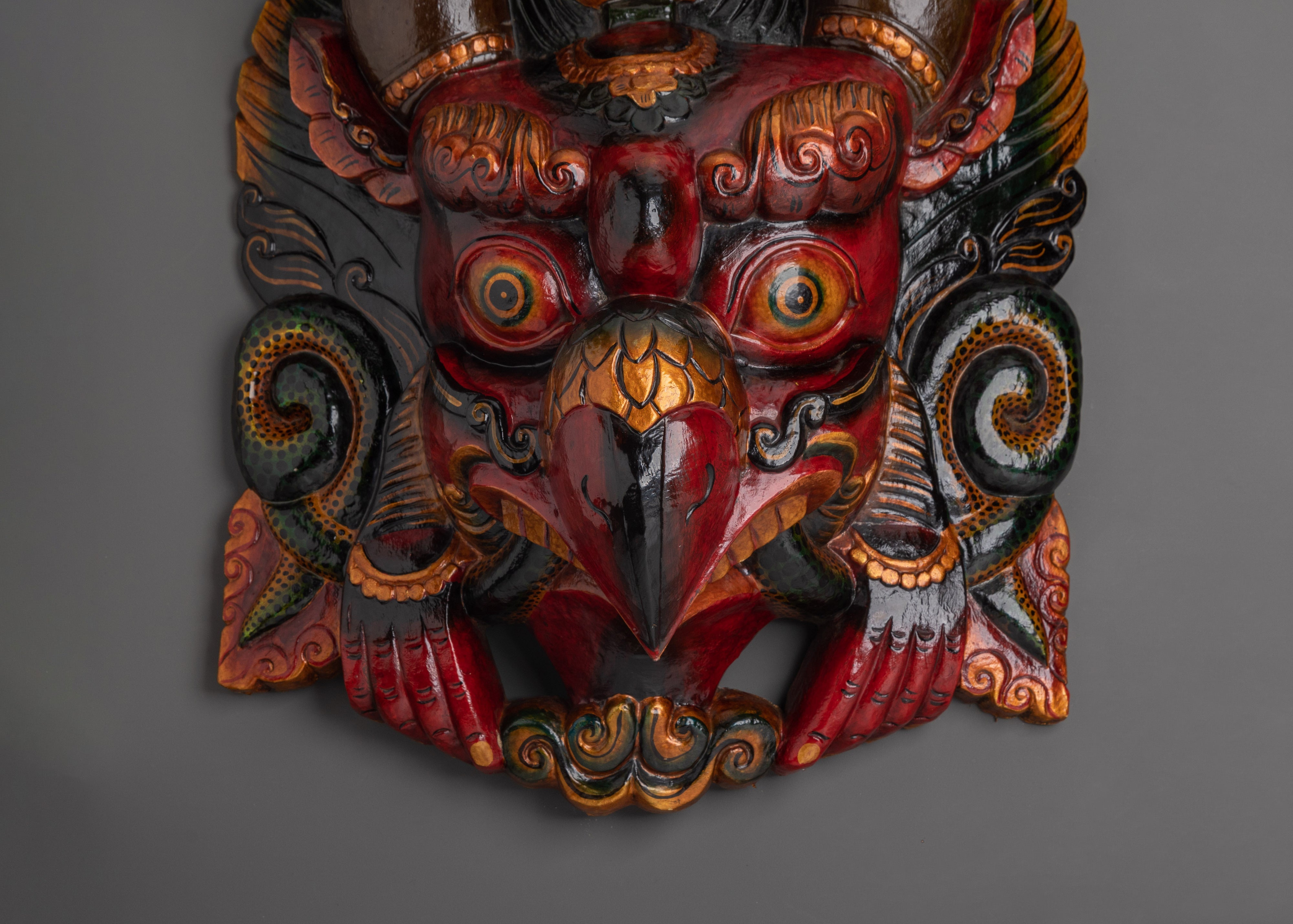 Handcrafted Traditional Mask | Sacred Art Piece