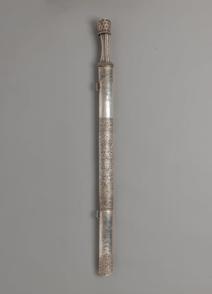 Bhutanese Style Silver Sword | Ritual Sword