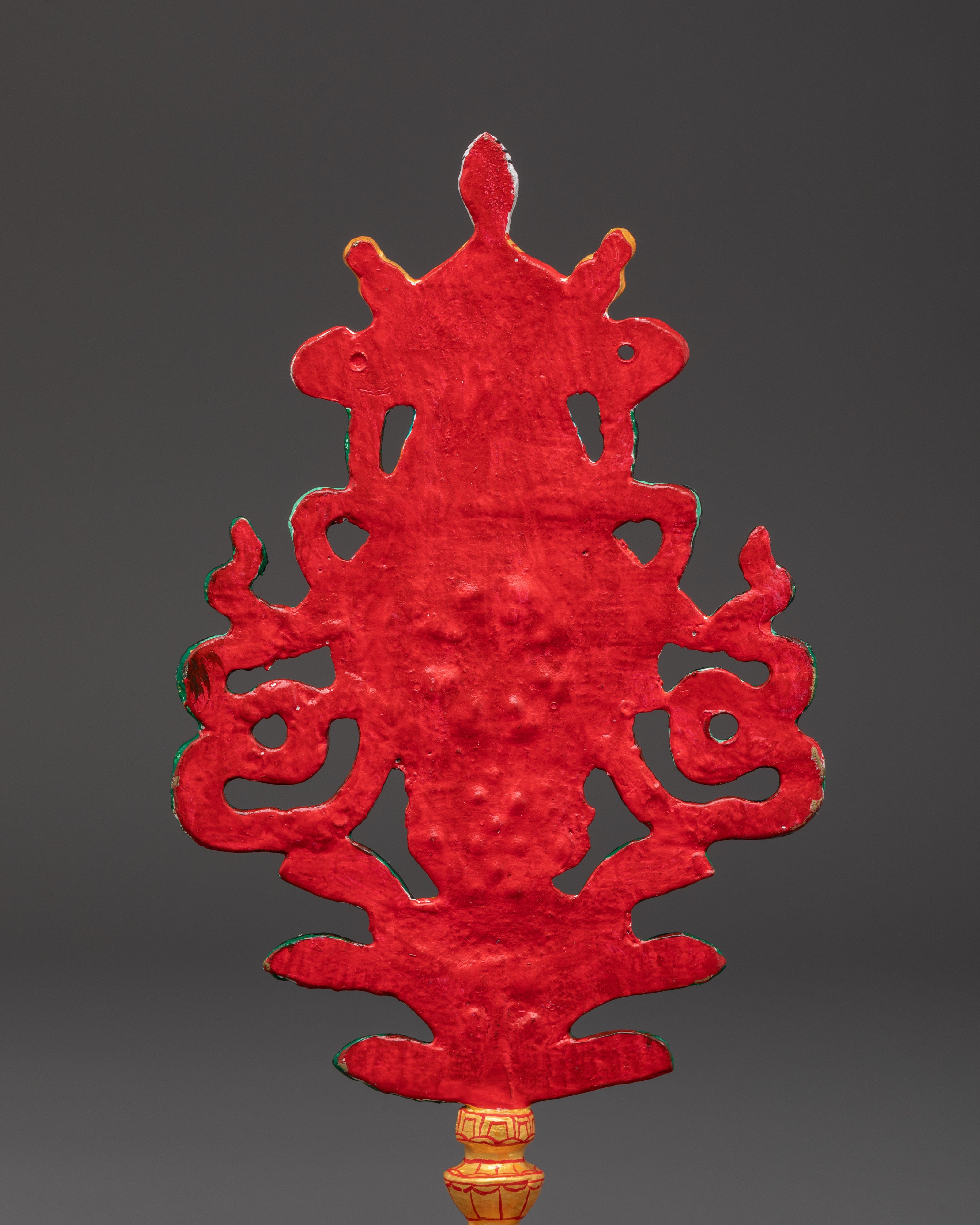 Handcrafted Tibetan Auspicious Symbol | Spiritual Ritual Item For Home Decor
