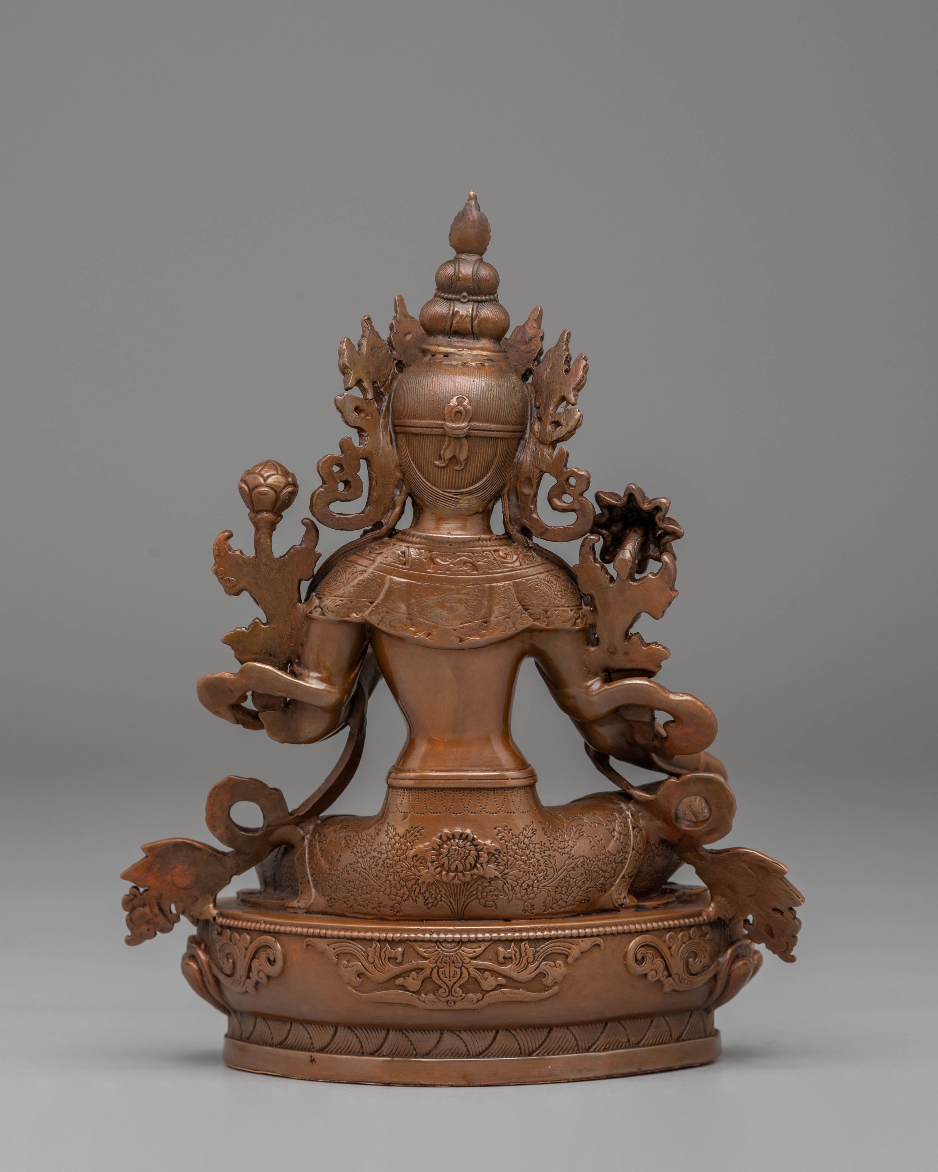 Sacred Mother Shyama Tara Statue | Tibetan Goddess of Compassion and Protection