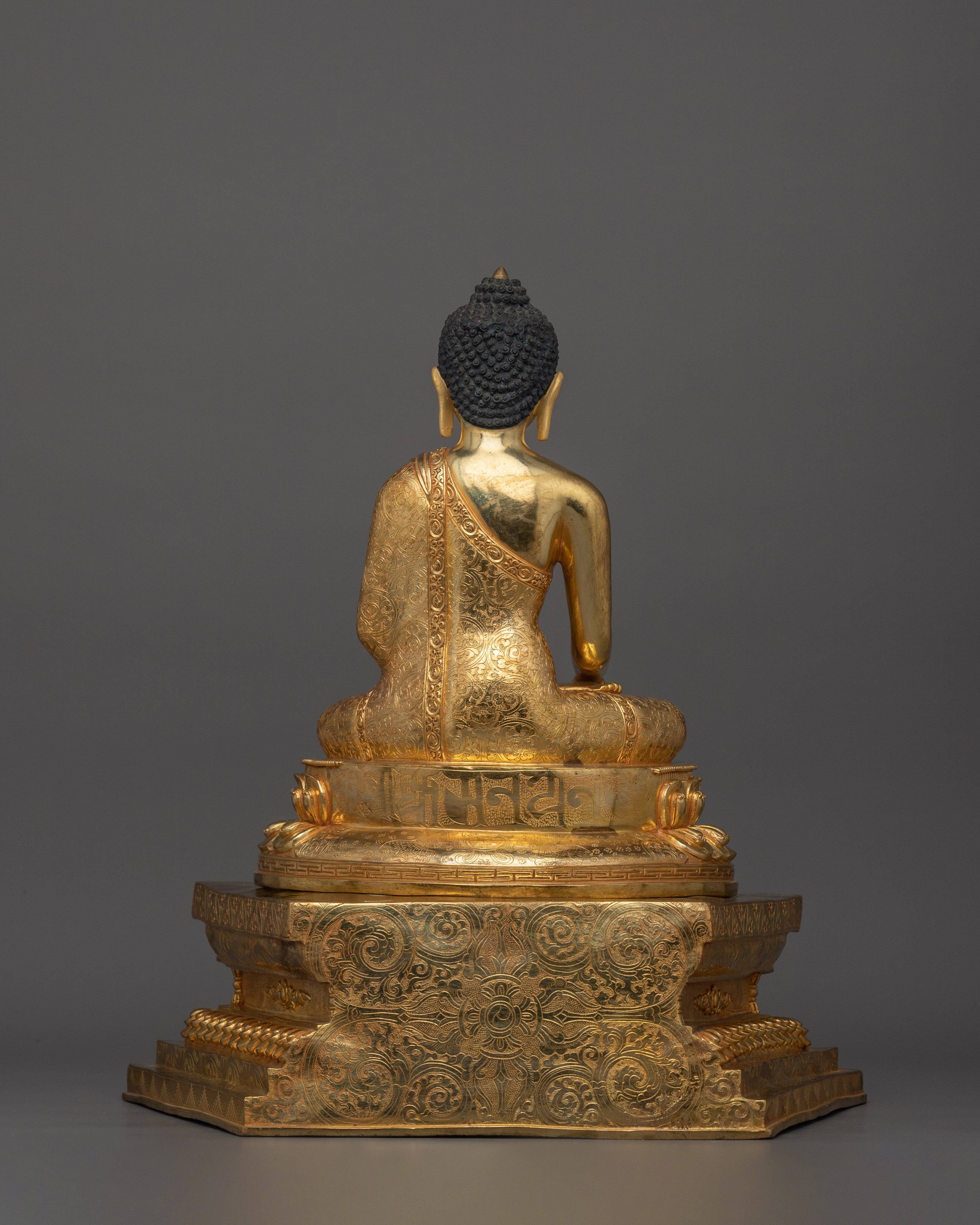 Tibetan Handmade Statue of Shakyamuni Buddha | Light of Asia