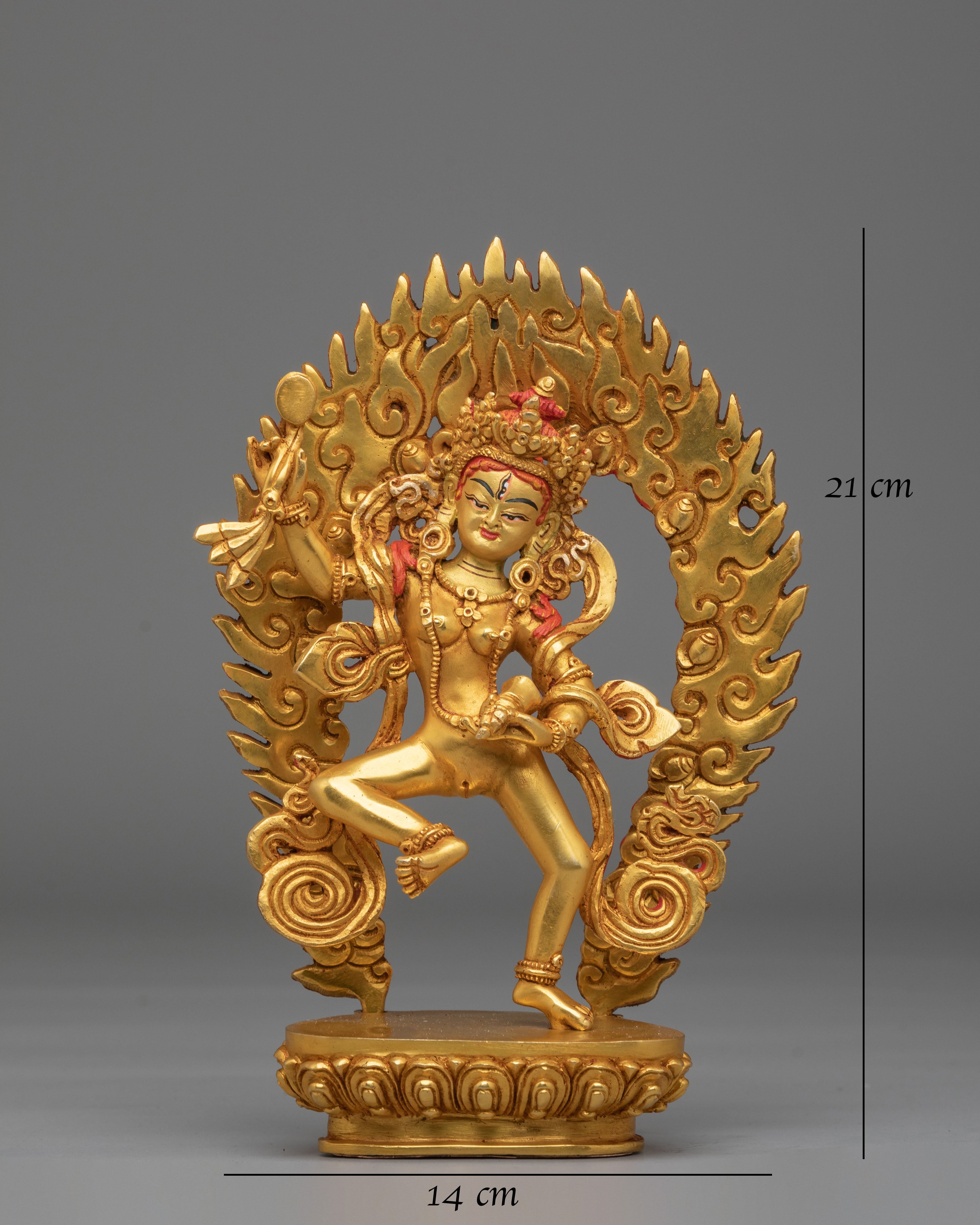 Handcrafted Machig Labdron Buddhist Statue | Traditional Tibetan Artwork