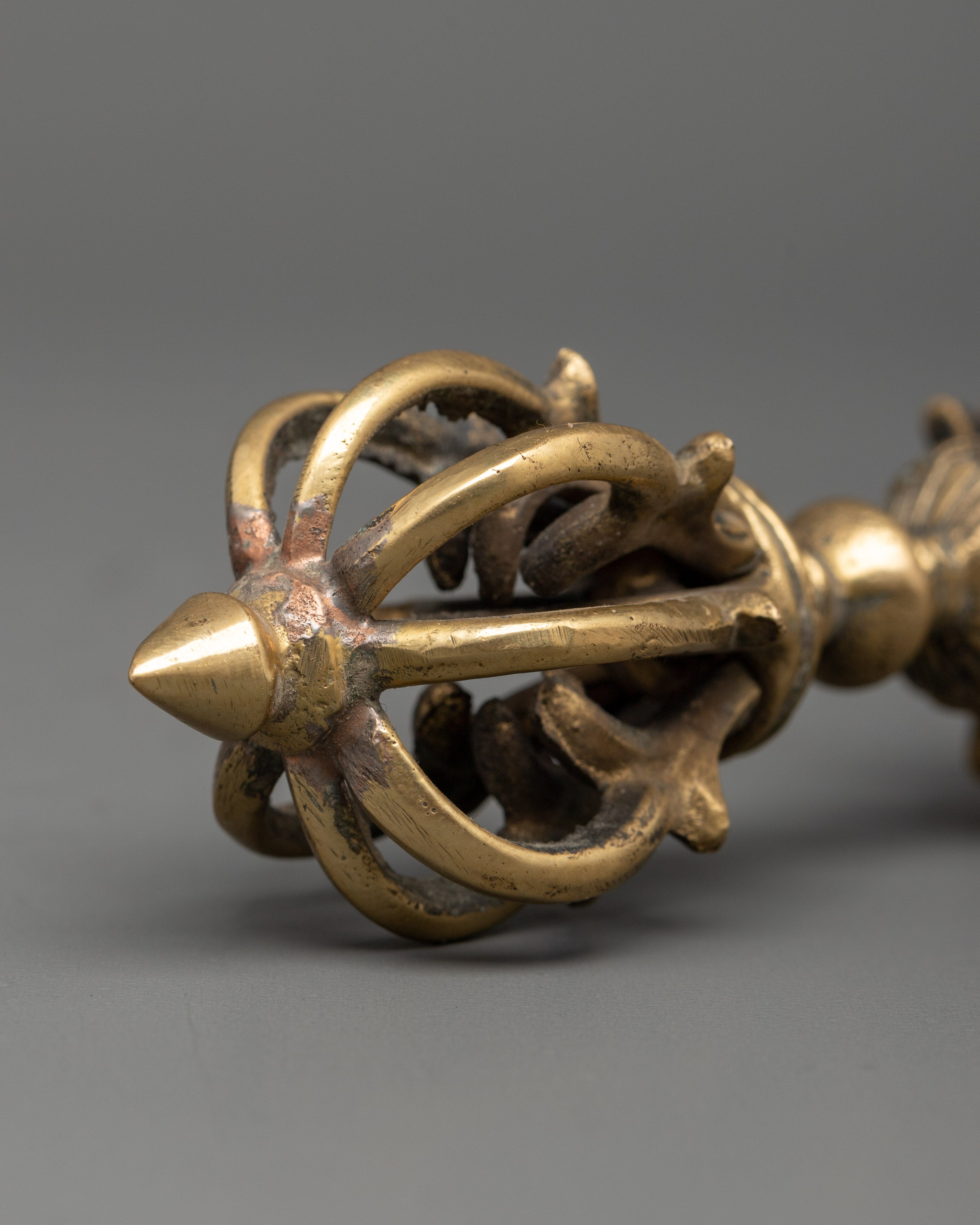 Brass Vajra for Altar | Enlightenment Symbol