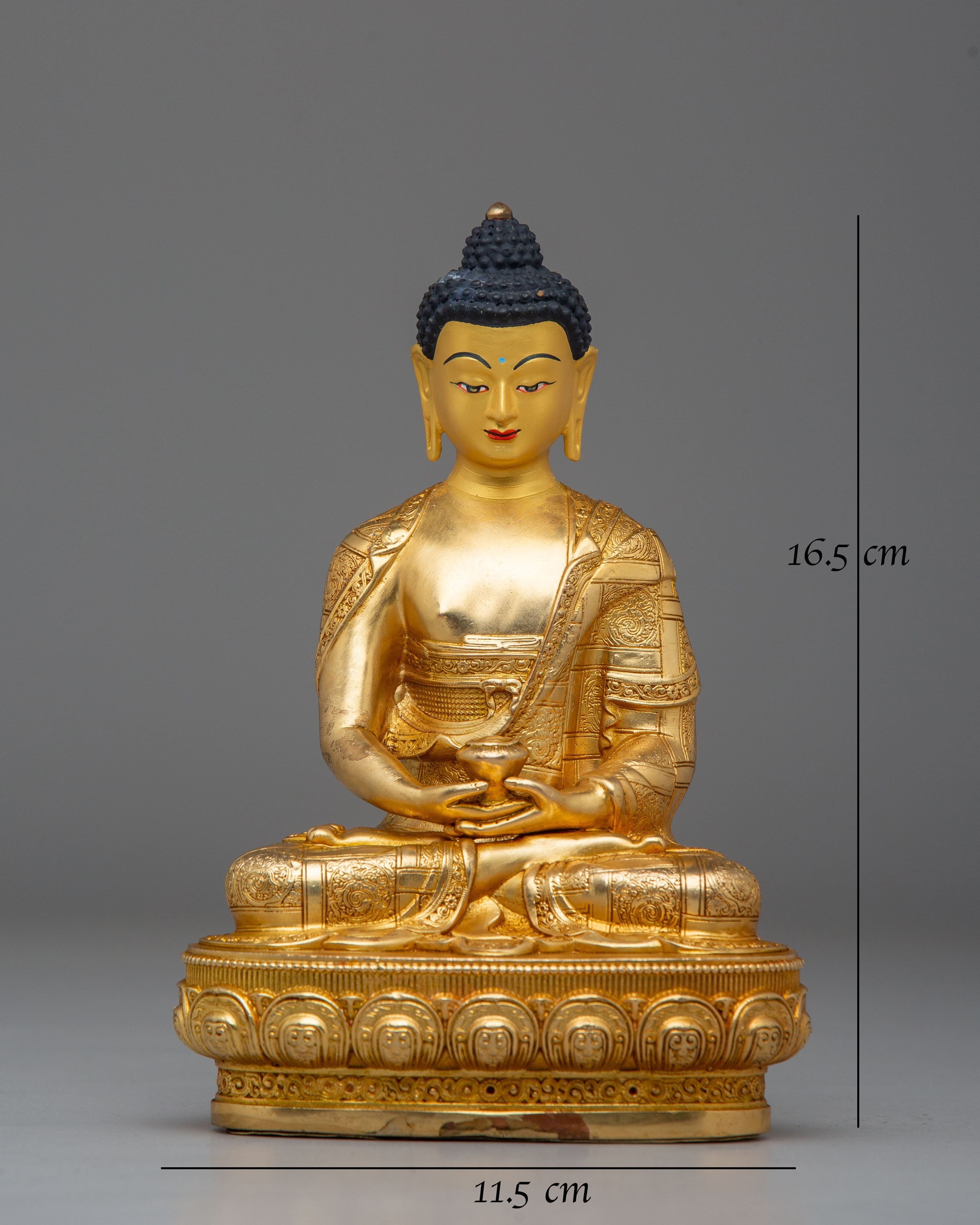 Amitabha Buddha Handcrafted Buddhist Statue | Meditation & Decor