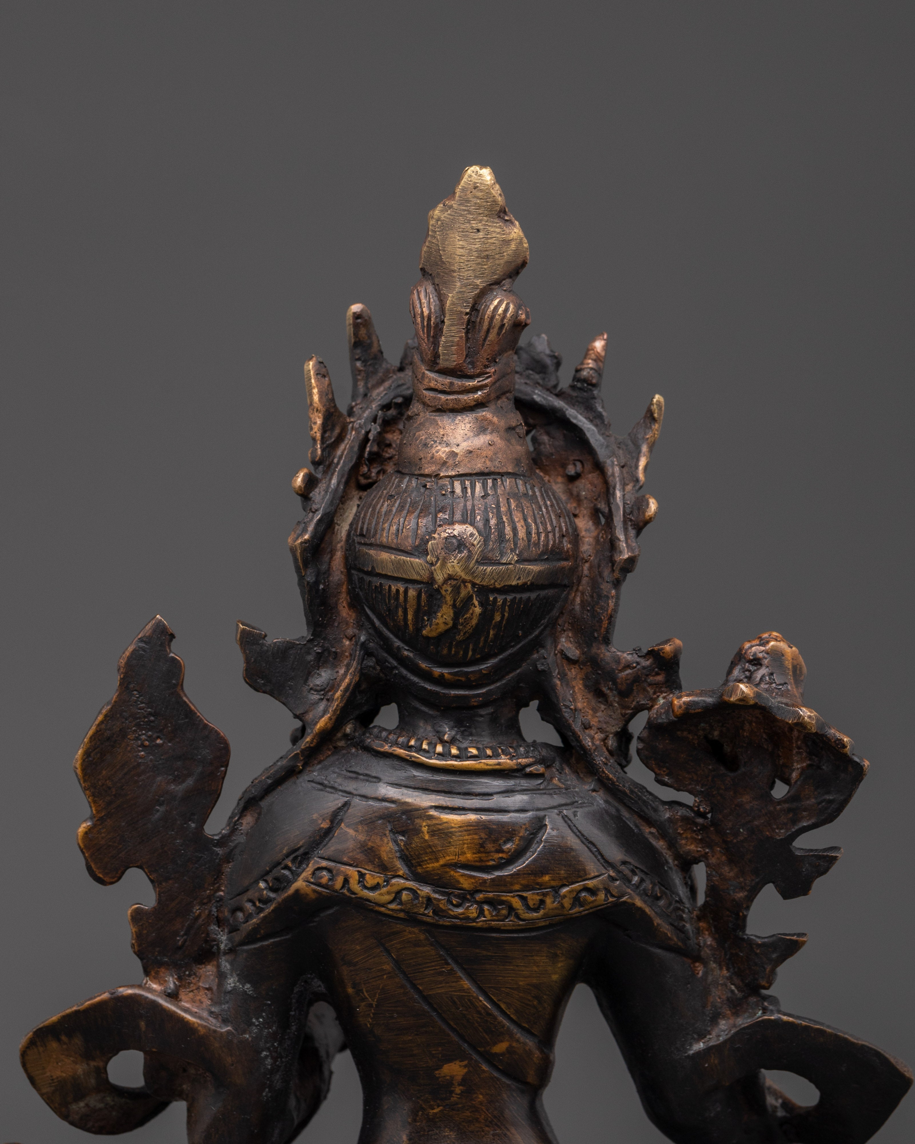 Antique Finishing Green Tara Statue | Mother of Liberation