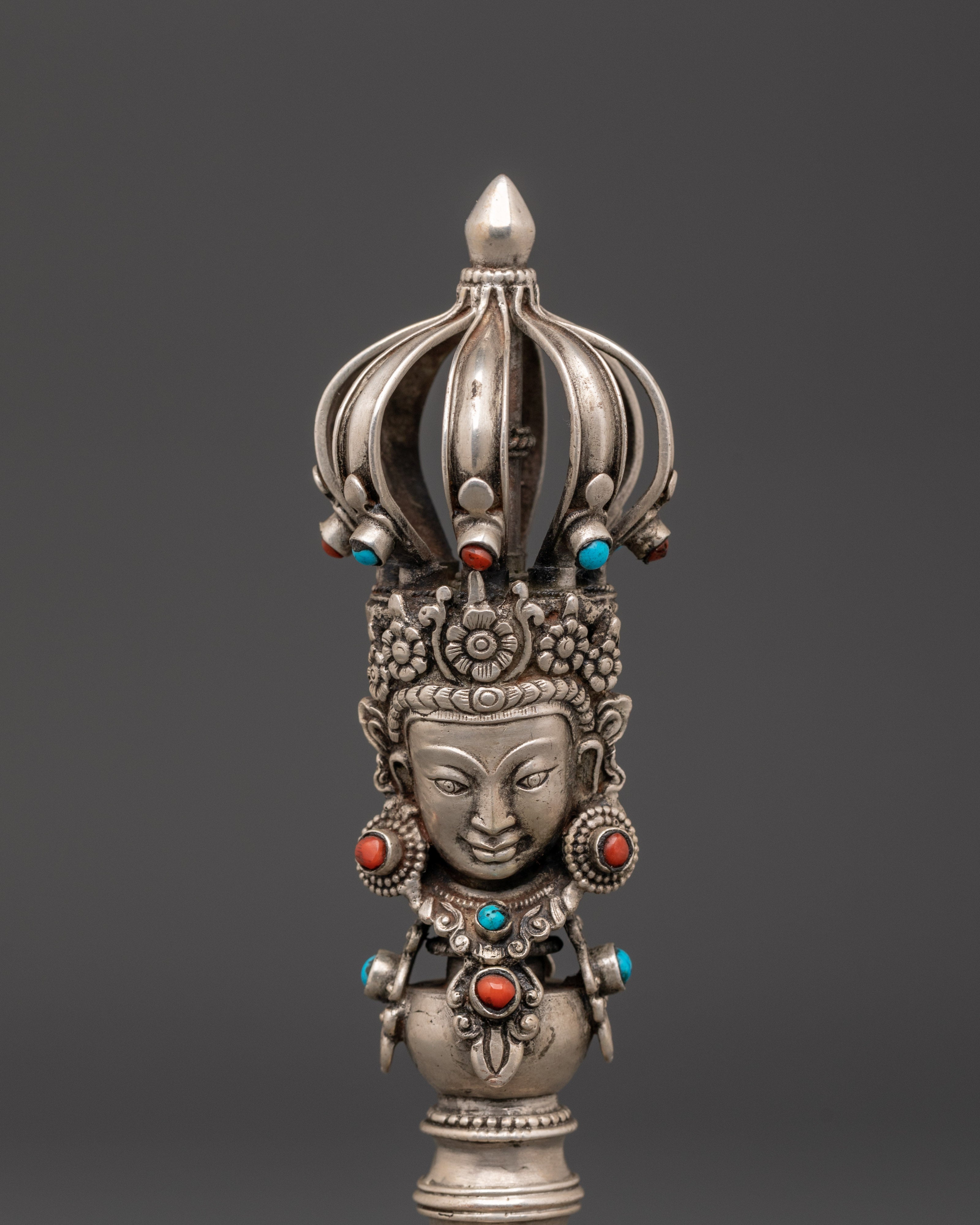 Buddhist Bronze Bell and Vajra Set | Ritual Tool For Meditation