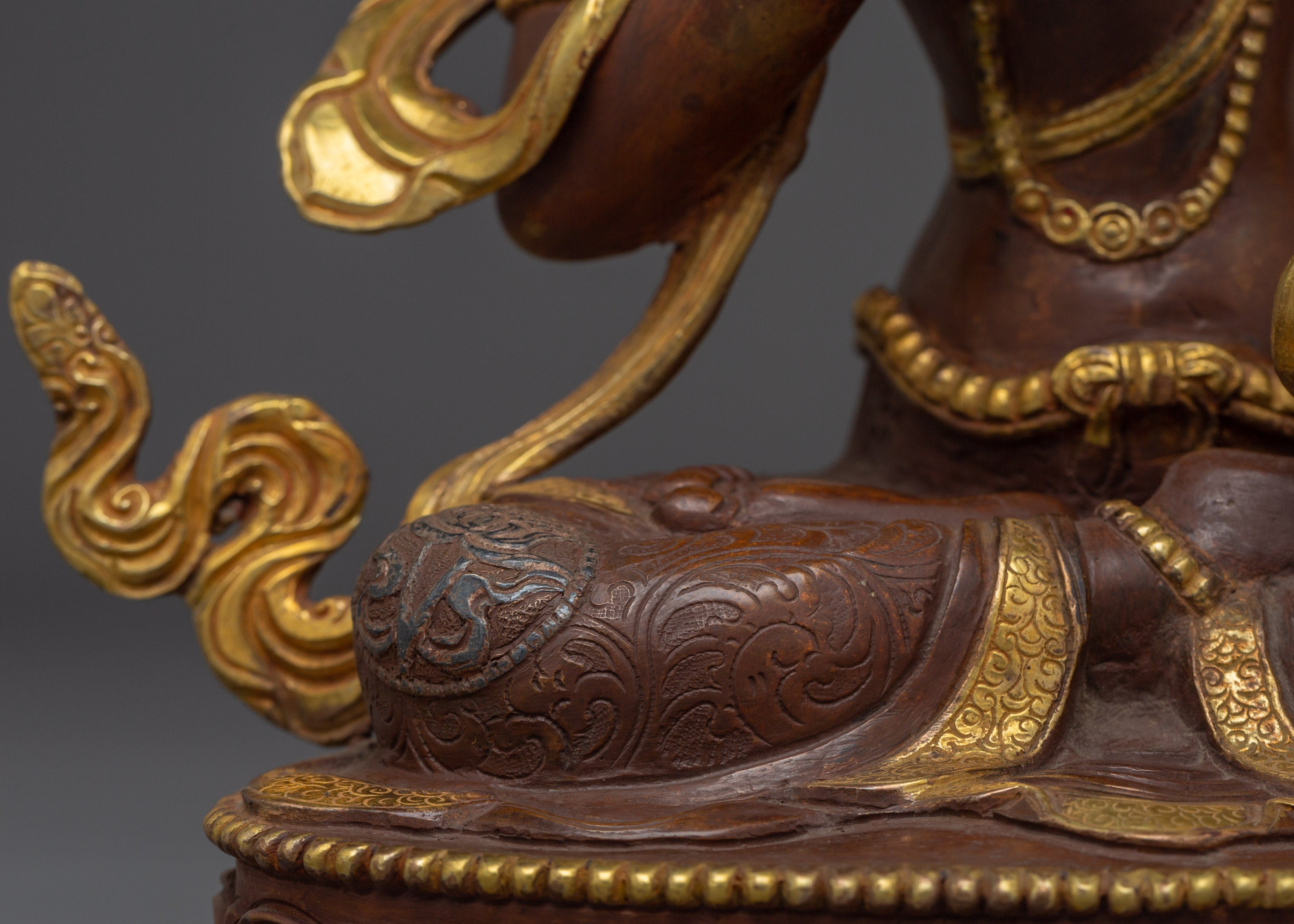 Golden Guru Vajrasattva Sacred Deity | Guardian of Enlightenment