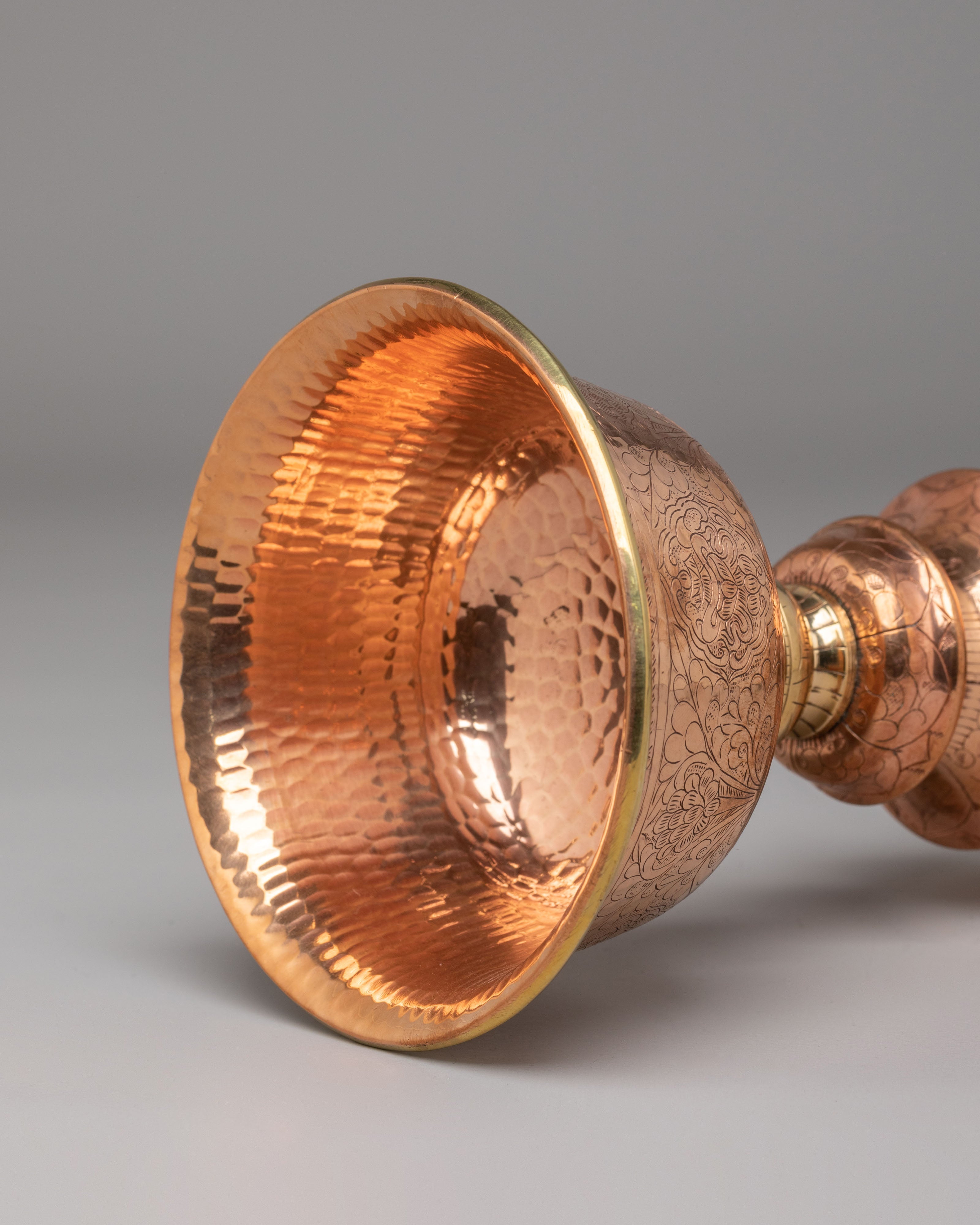 Buddhist Butter Lamp for Ritual | Offering Light to Deities