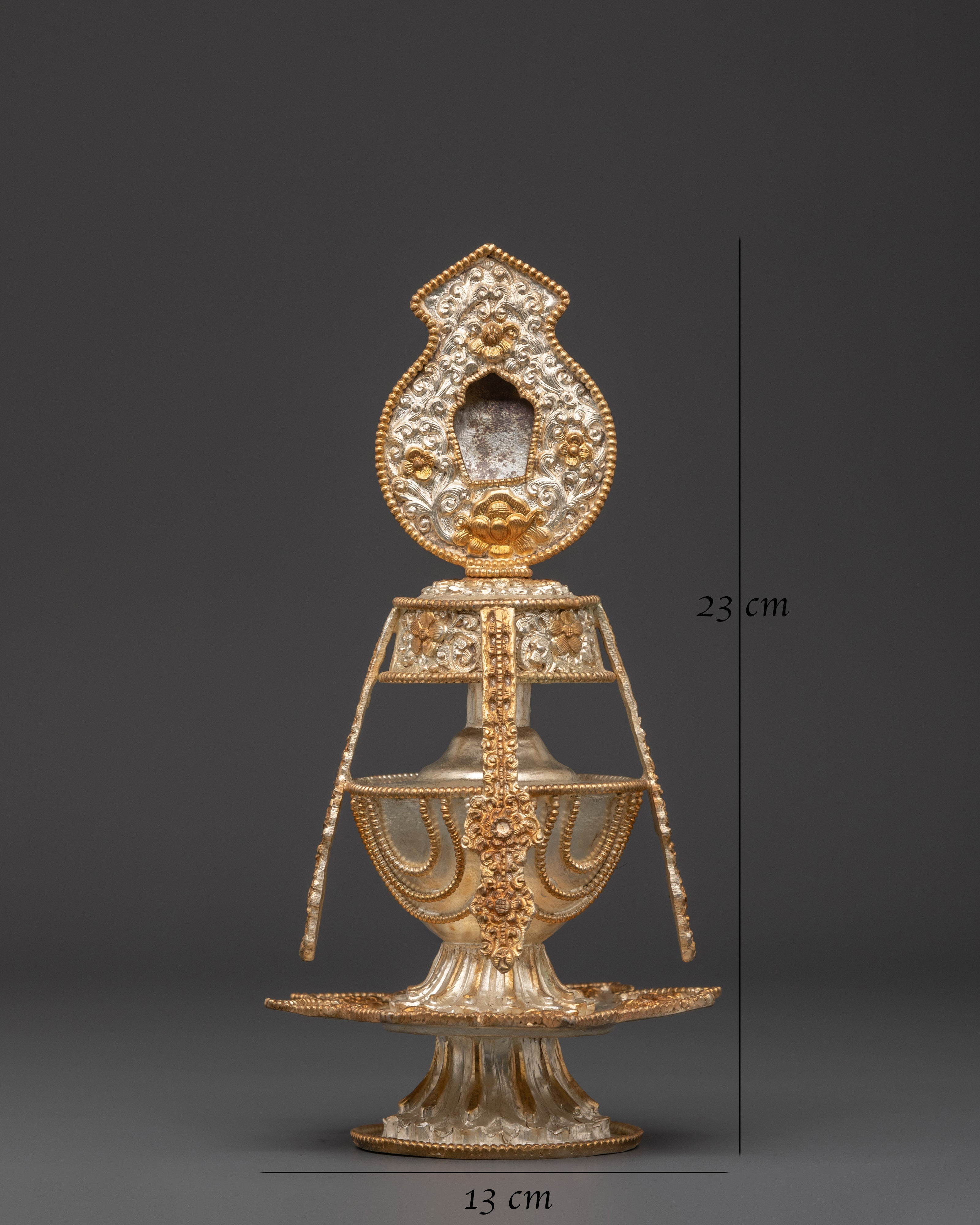 Sacred Tibetan Buddhist Life Vase | Spiritual Protection & Vitality