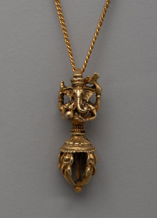 Gold Plated Ganesh Locket