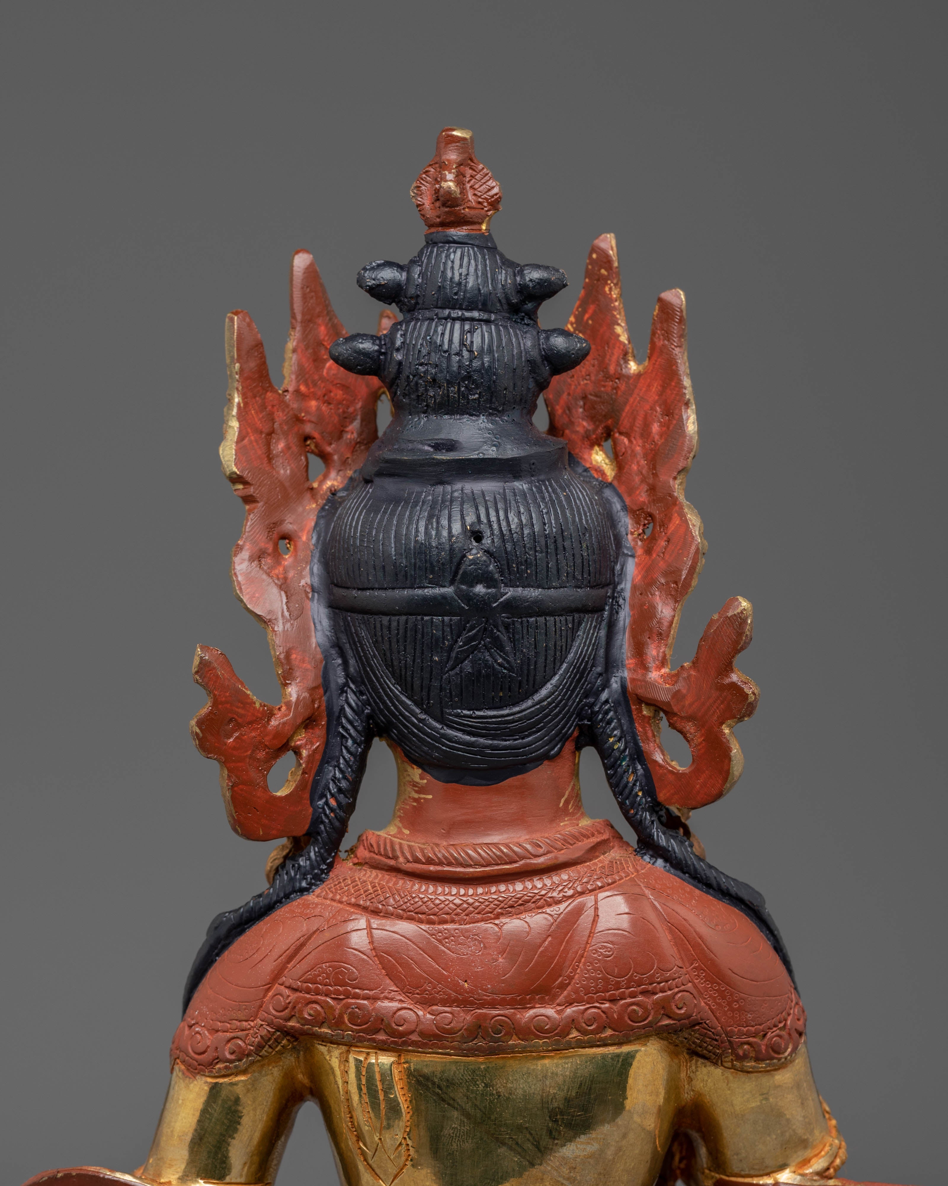 Longevity Deity Amitayus Statue | Symbol of Infinite Life and Wisdom
