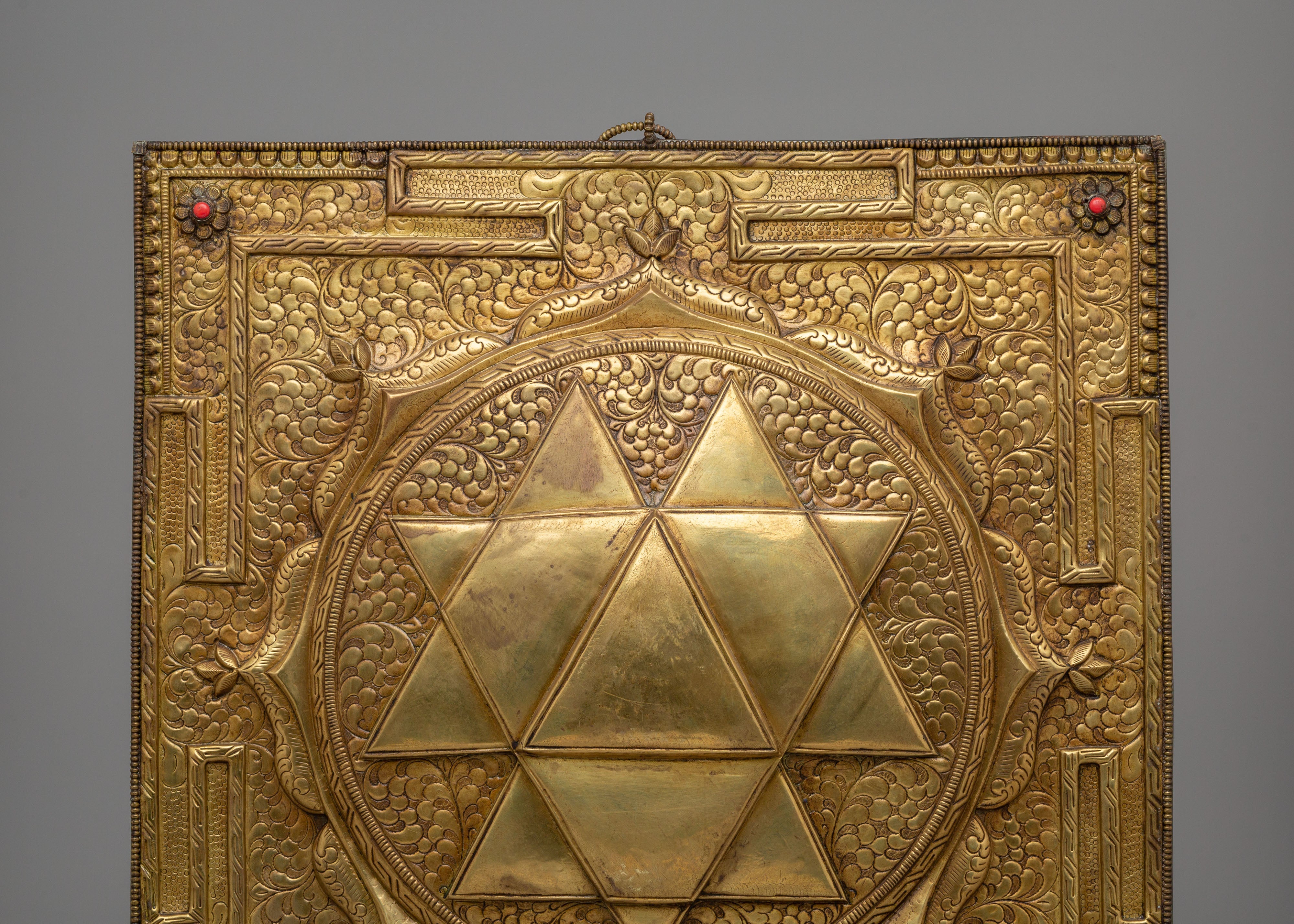 Traditional Sri Yantra Wall Hanging | Spiritual Protection Decor