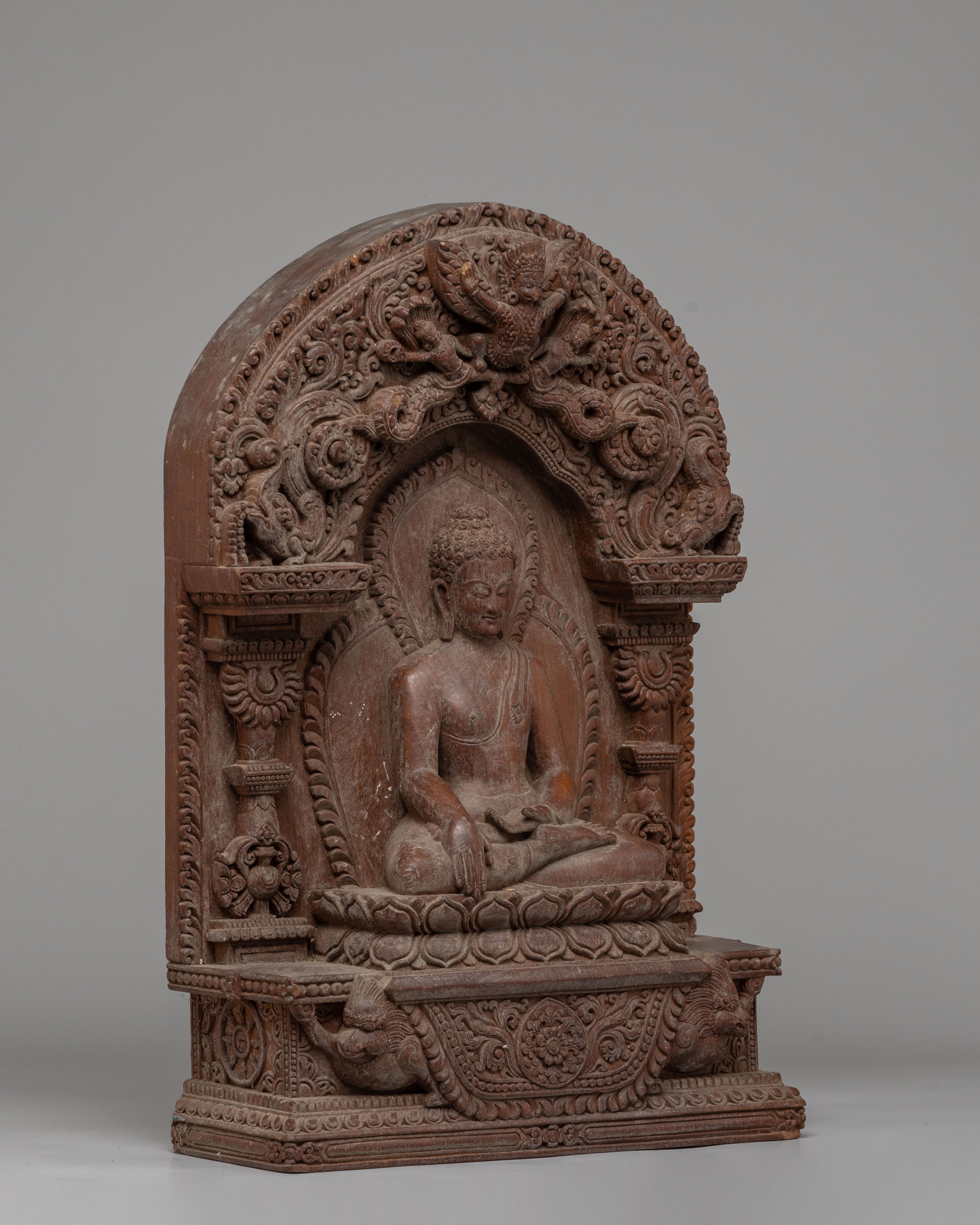 Handmade Sacred Statue of Shakyamuni Buddha | Symbol of Purity