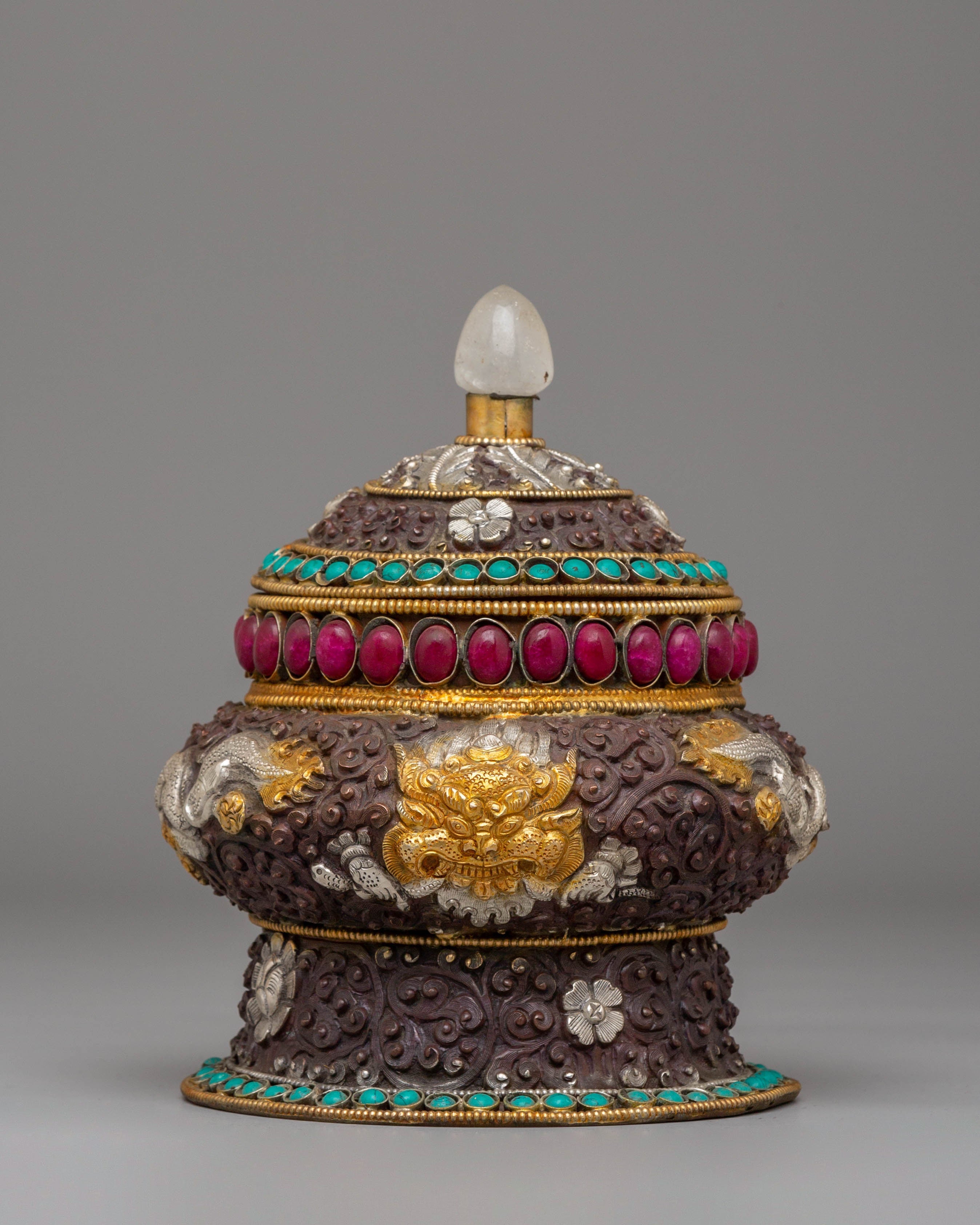 Dhupur Rice Pot for Offering | Tibetan Ritual Vessel