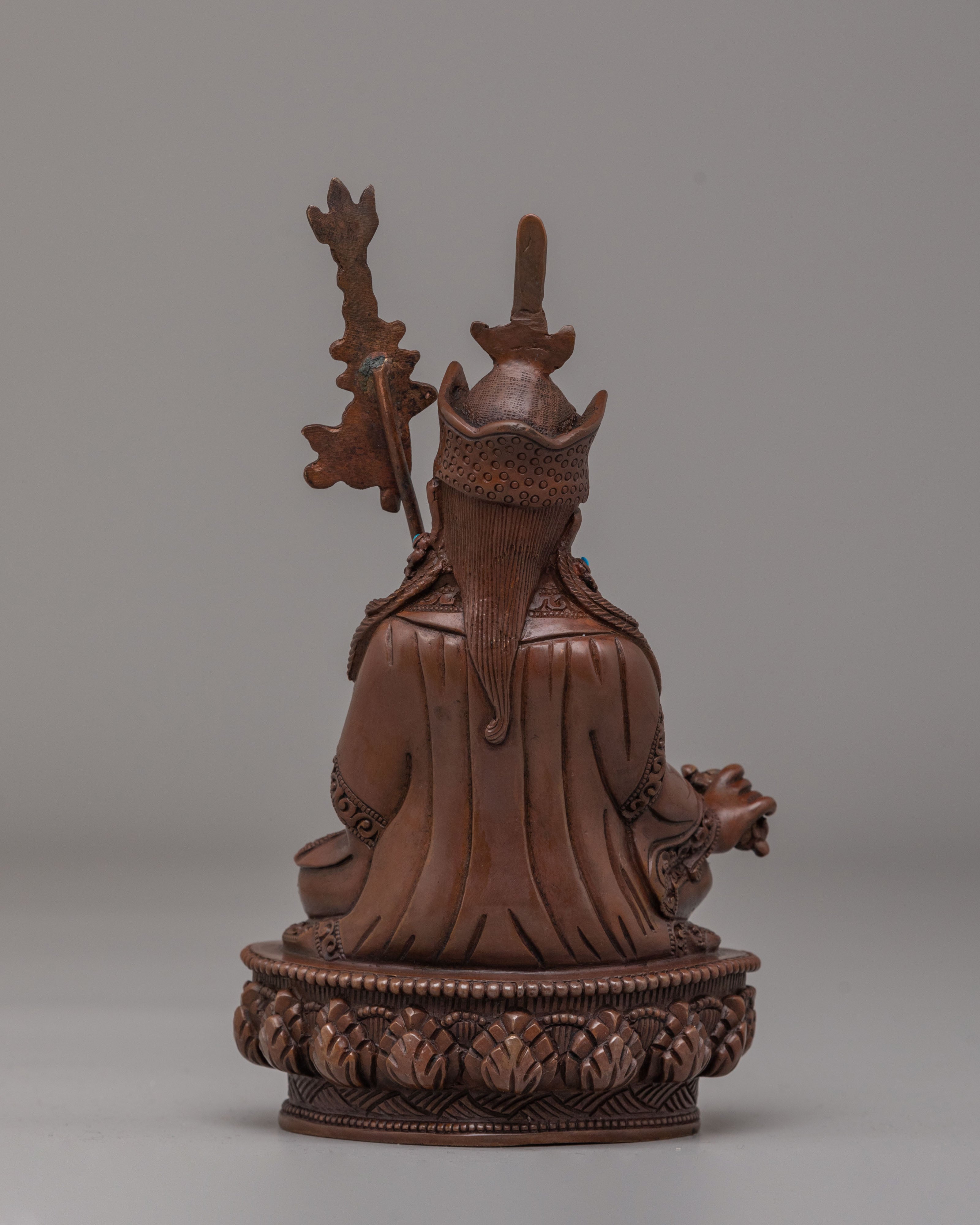 Tibetan Guru Rinpoche Statue | Buddhist Alter Decor