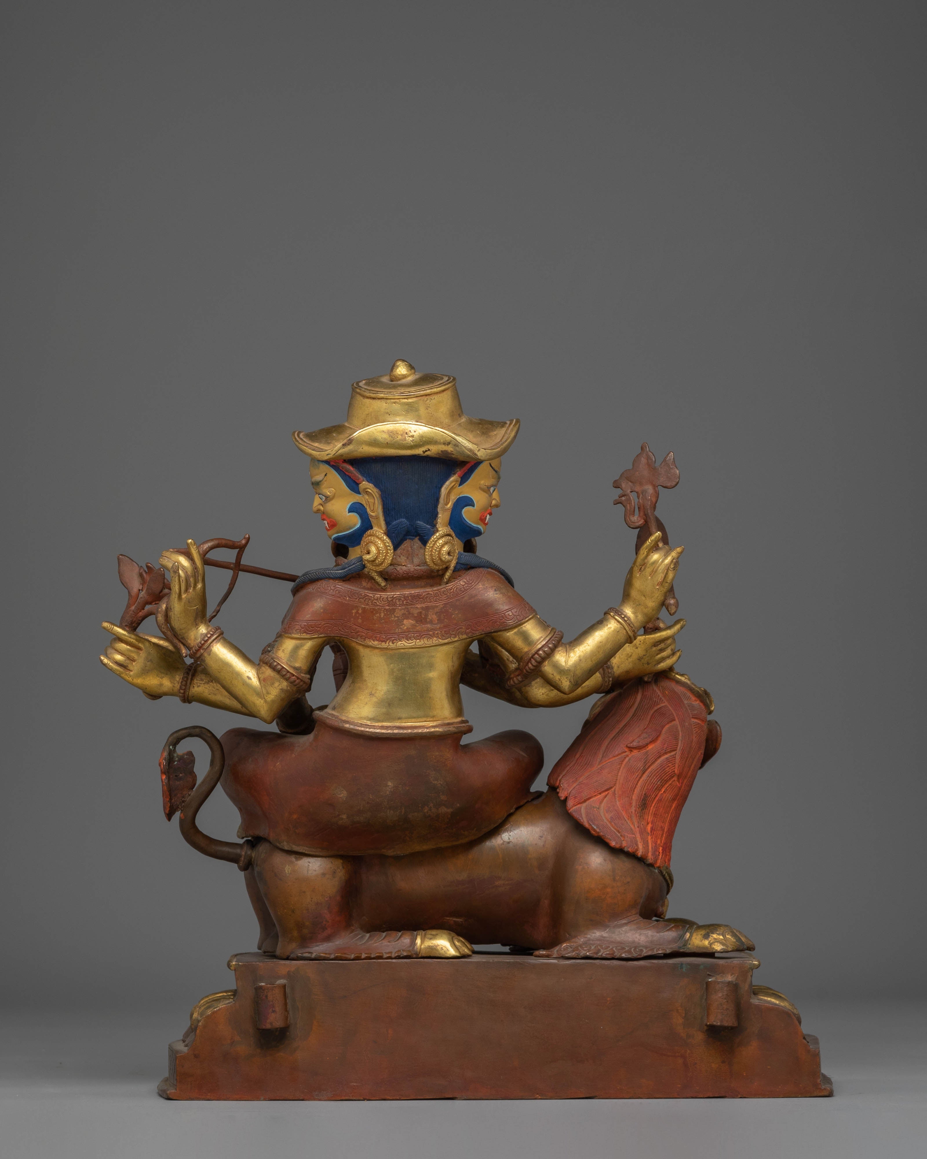 Handcrafted Pehar Gyalpo Figurine | Tibetan Protector