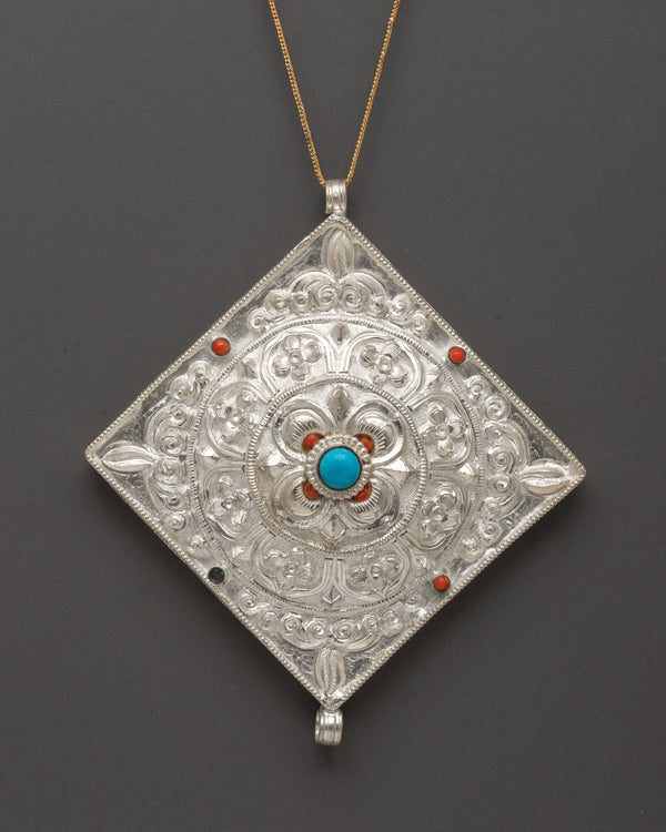 Buddhist Ghau Box Locket