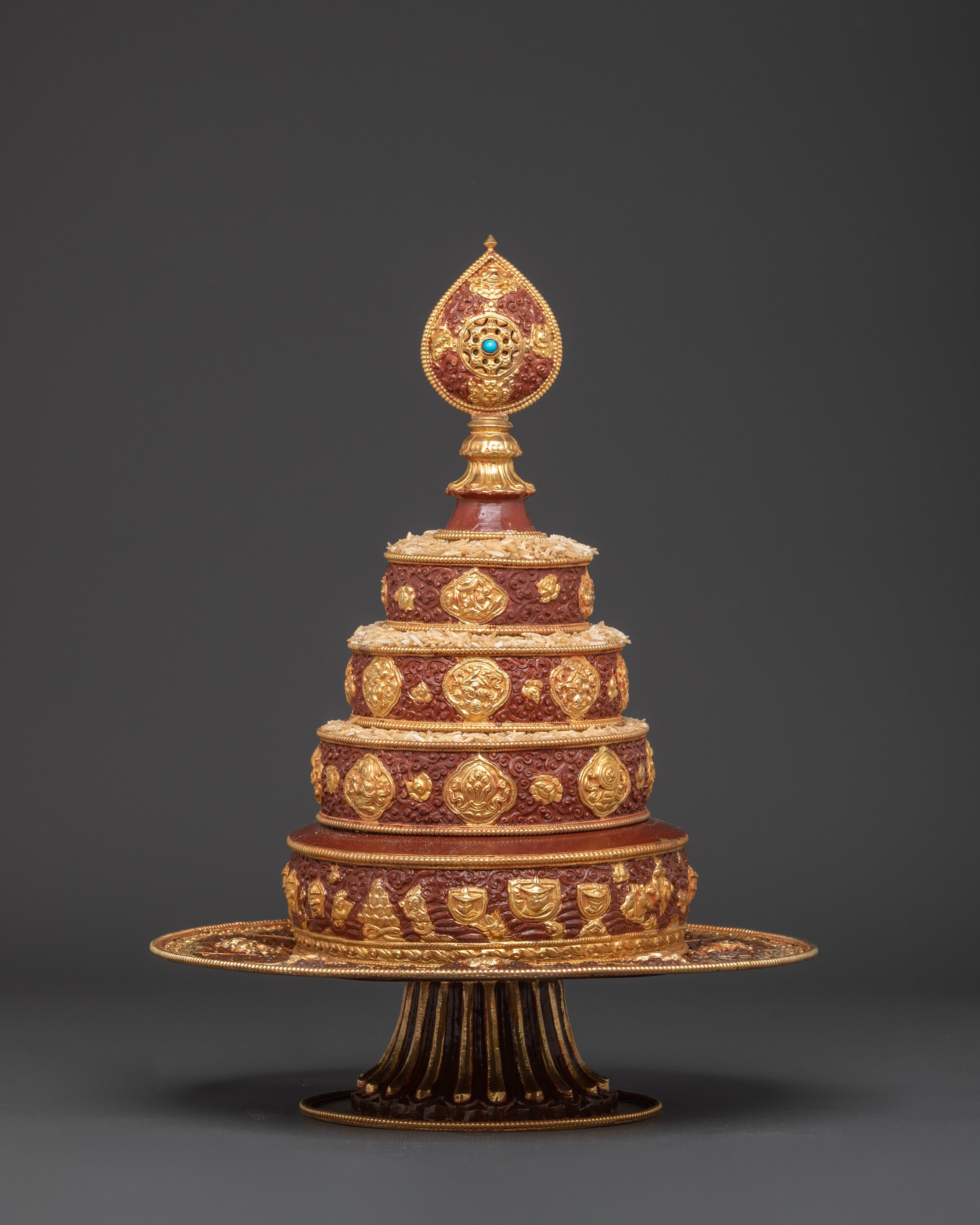 Gold Gilded Mandala | Spiritual Art