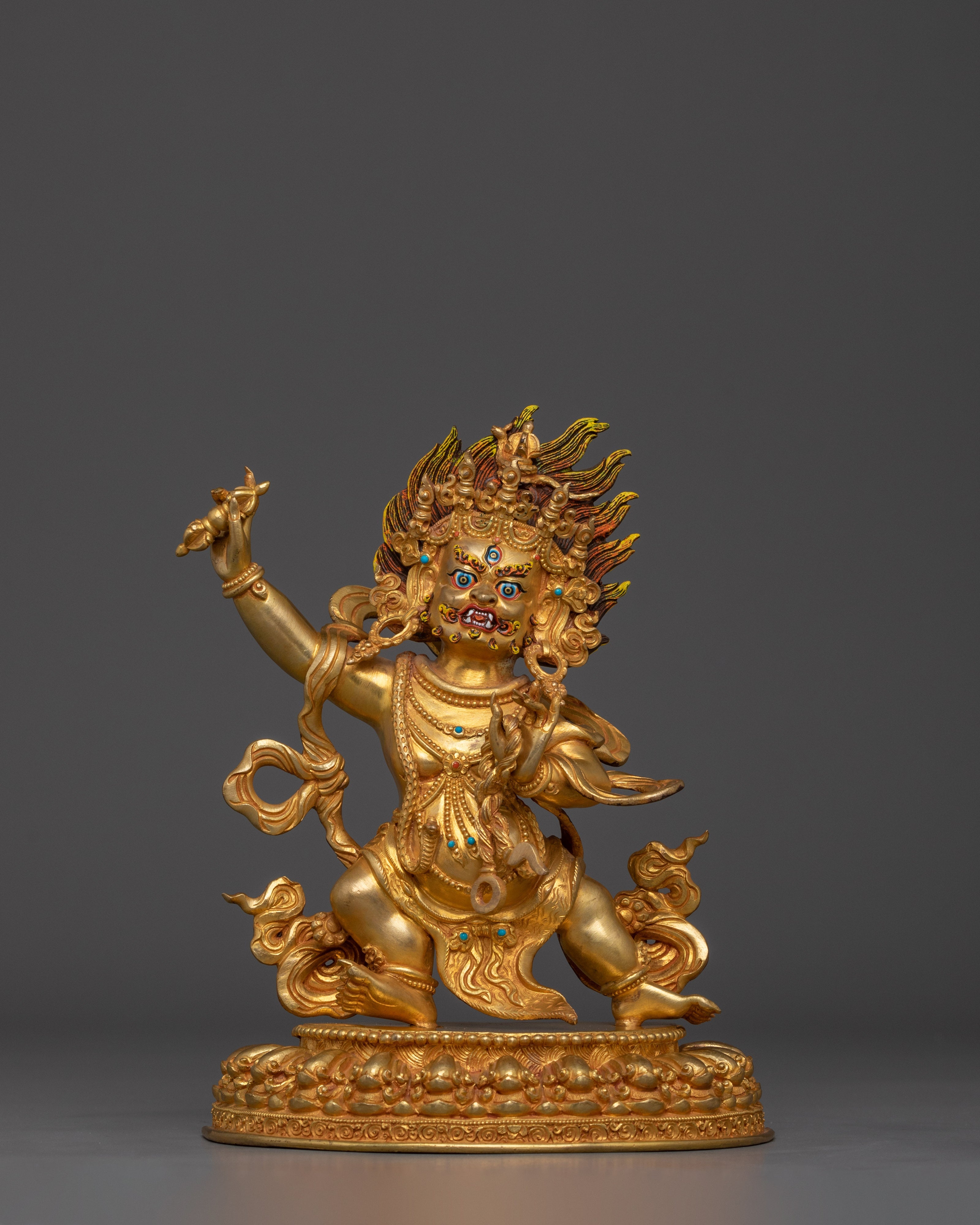 Chana Dorje Handcrafted Statue | Vajrapani - Wrathful Bodhisattva