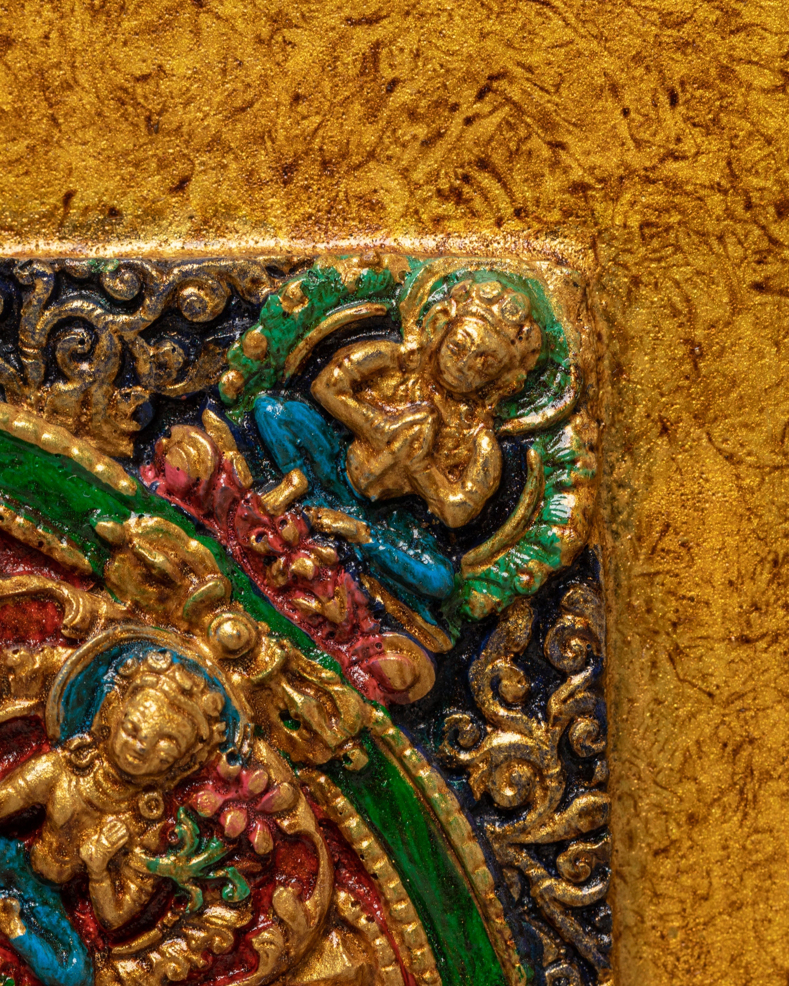 Sacred Wall Hanging of Green Tara | Mother of All Buddhas