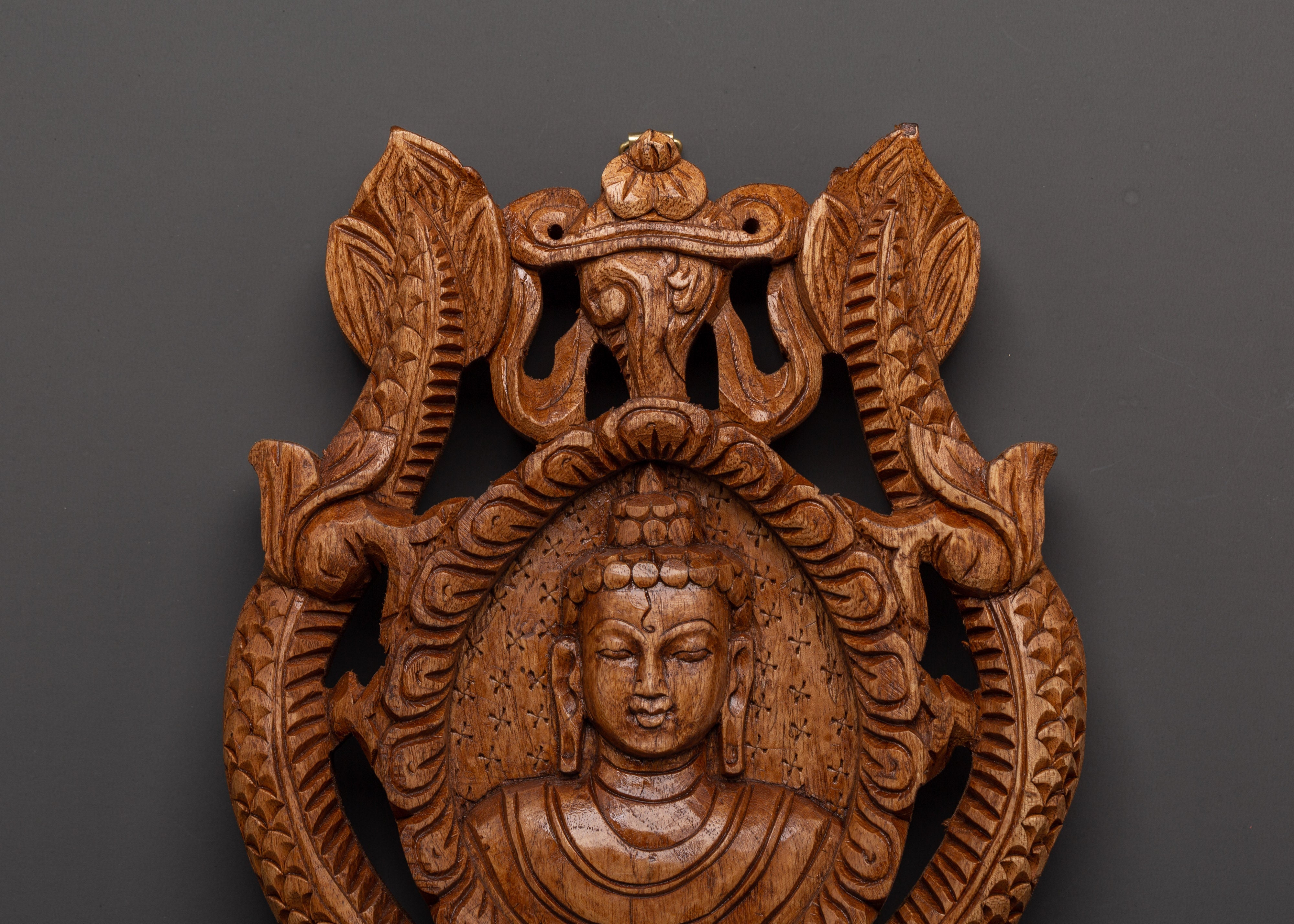 Shakyamuni Buddha Handmade Wall Hanging for Decor