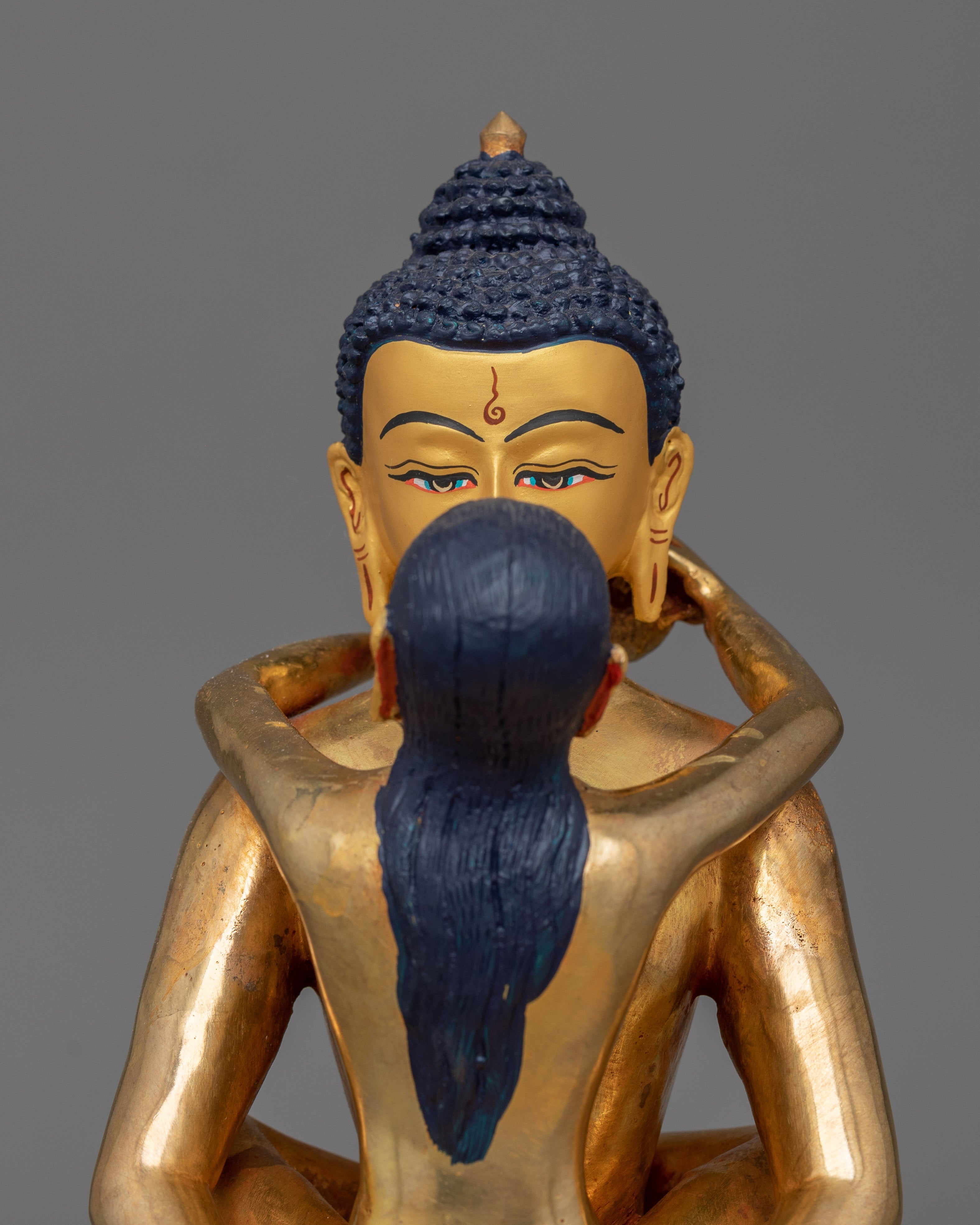 Handcrafted Sculpture of Samantabhadra with Consort | Buddha of Primordial Wisdom