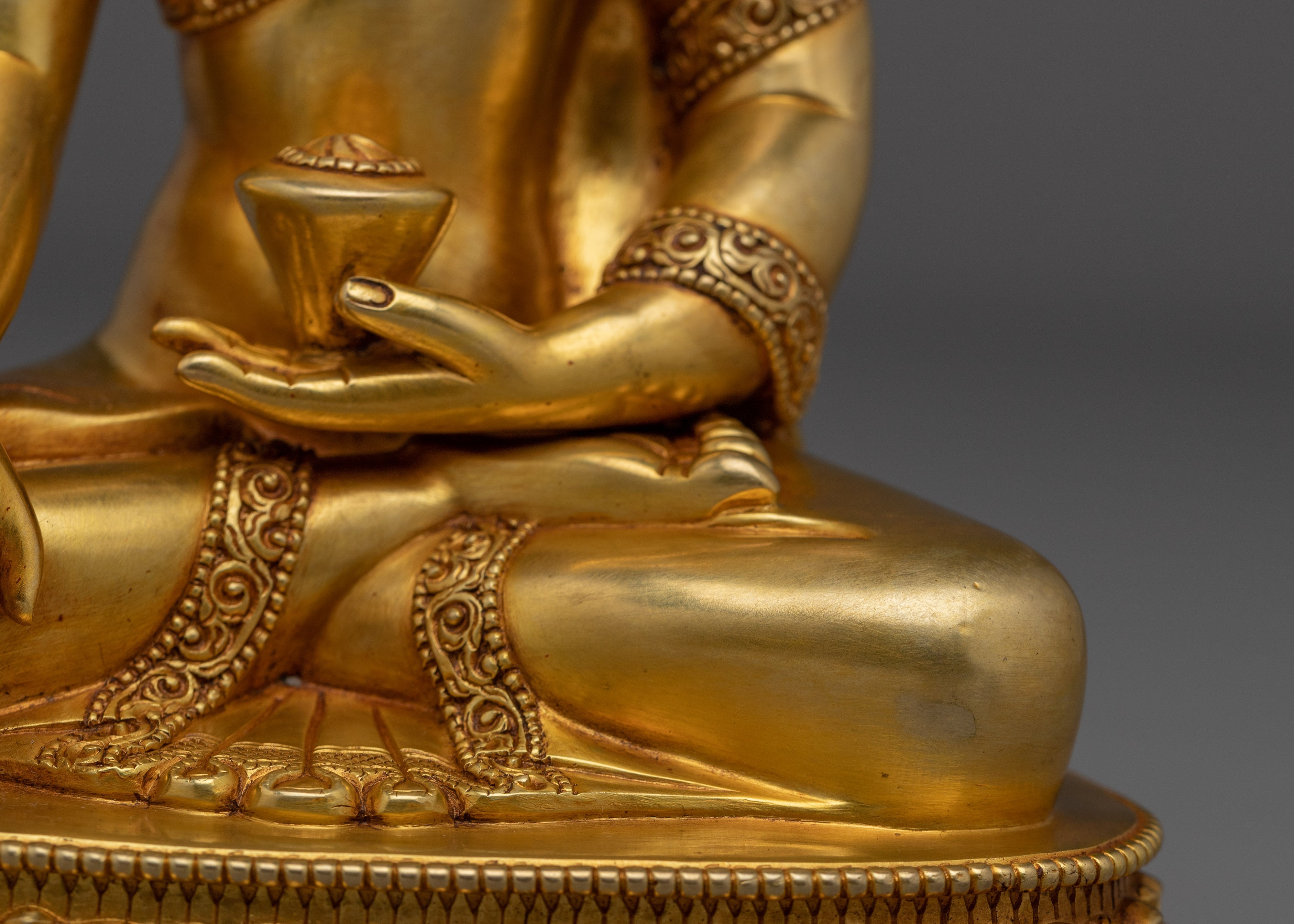 Handcrafted Copper Shakyamuni Buddha Art | Meditation Altar Decor