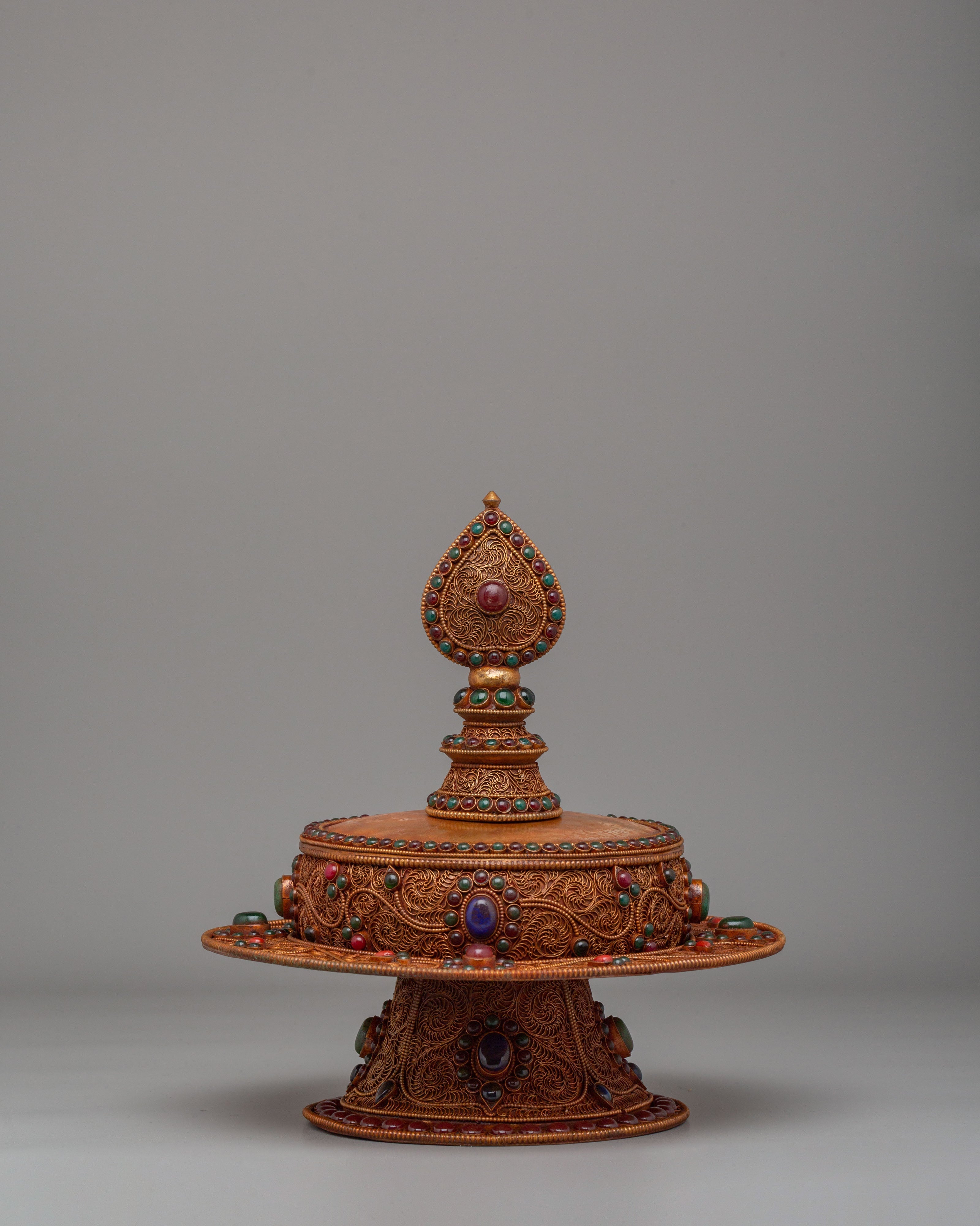 Tibetan Altar Mandala Offering | Spiritual Meditation Decor