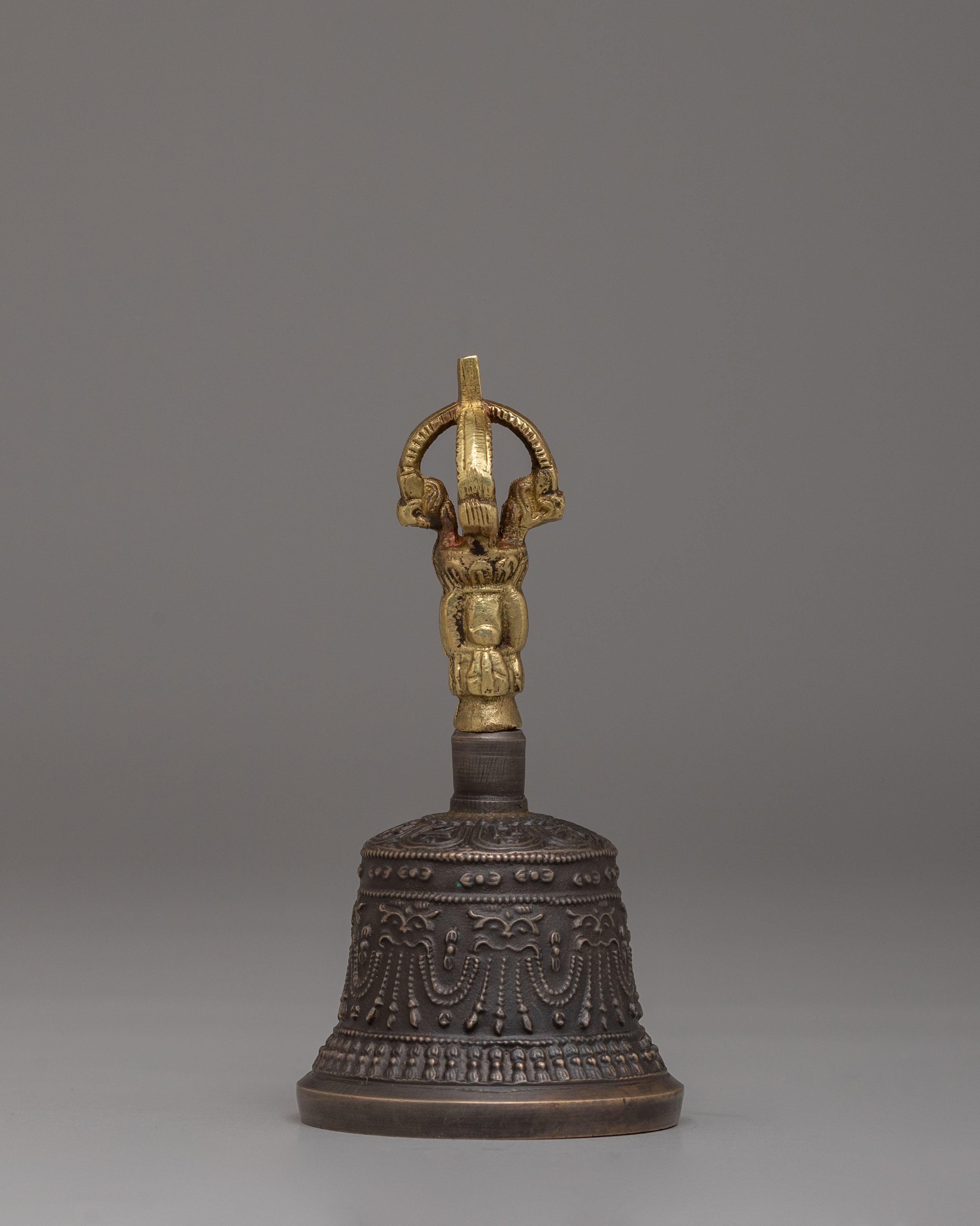 Sacred Vajra and Bell Set | Tibetan Ritual Tools