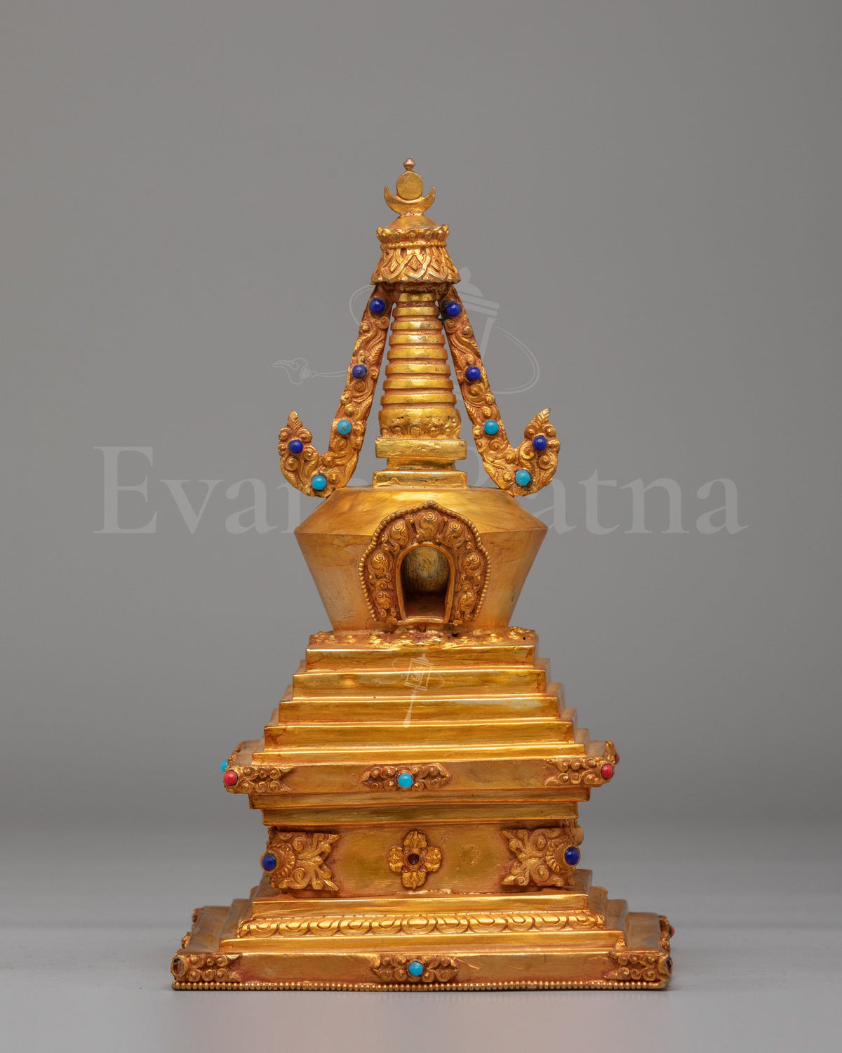 Handcrafted Buddhist Enlightenment Chorten 