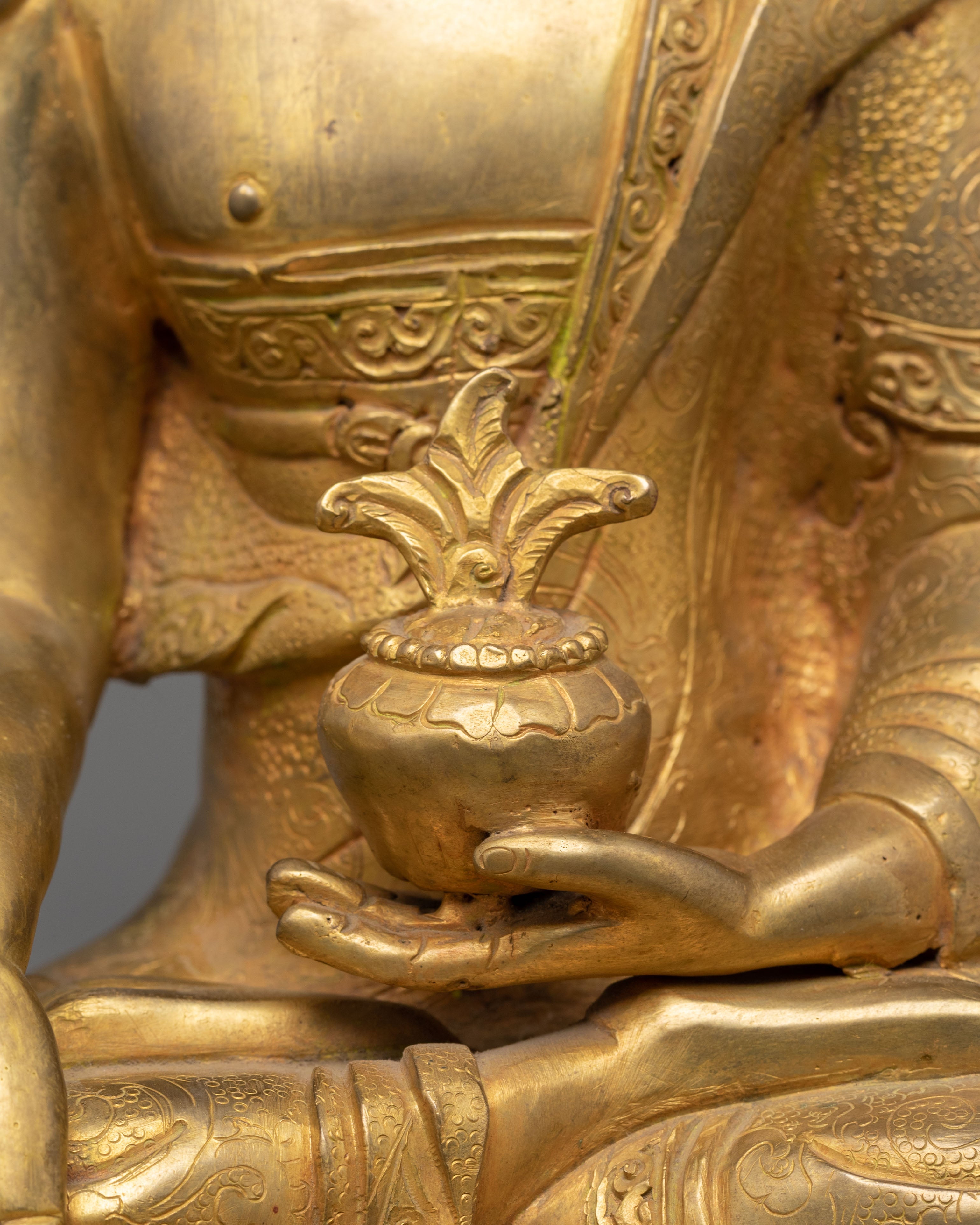 Sacred Supreme Healing Buddha Statue | Medicine Buddha Sculpture