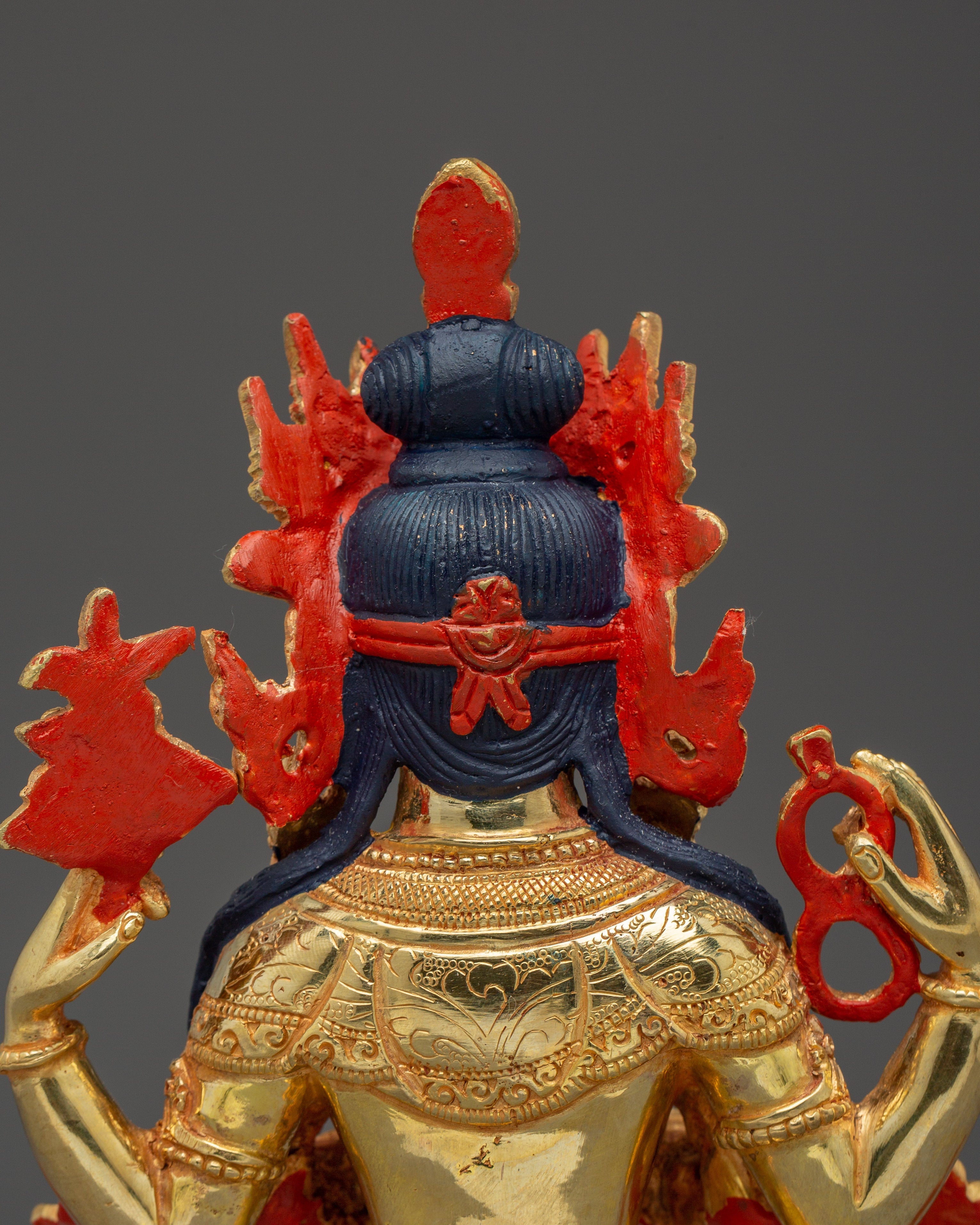 Golden Statue of Chenrezig | Bodhisattva of Supreme Wisdom