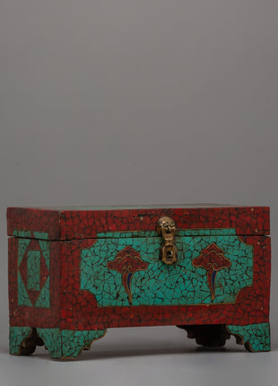 Handmade Wooden Jewelry Box | Handcrafted Keepsake Storage