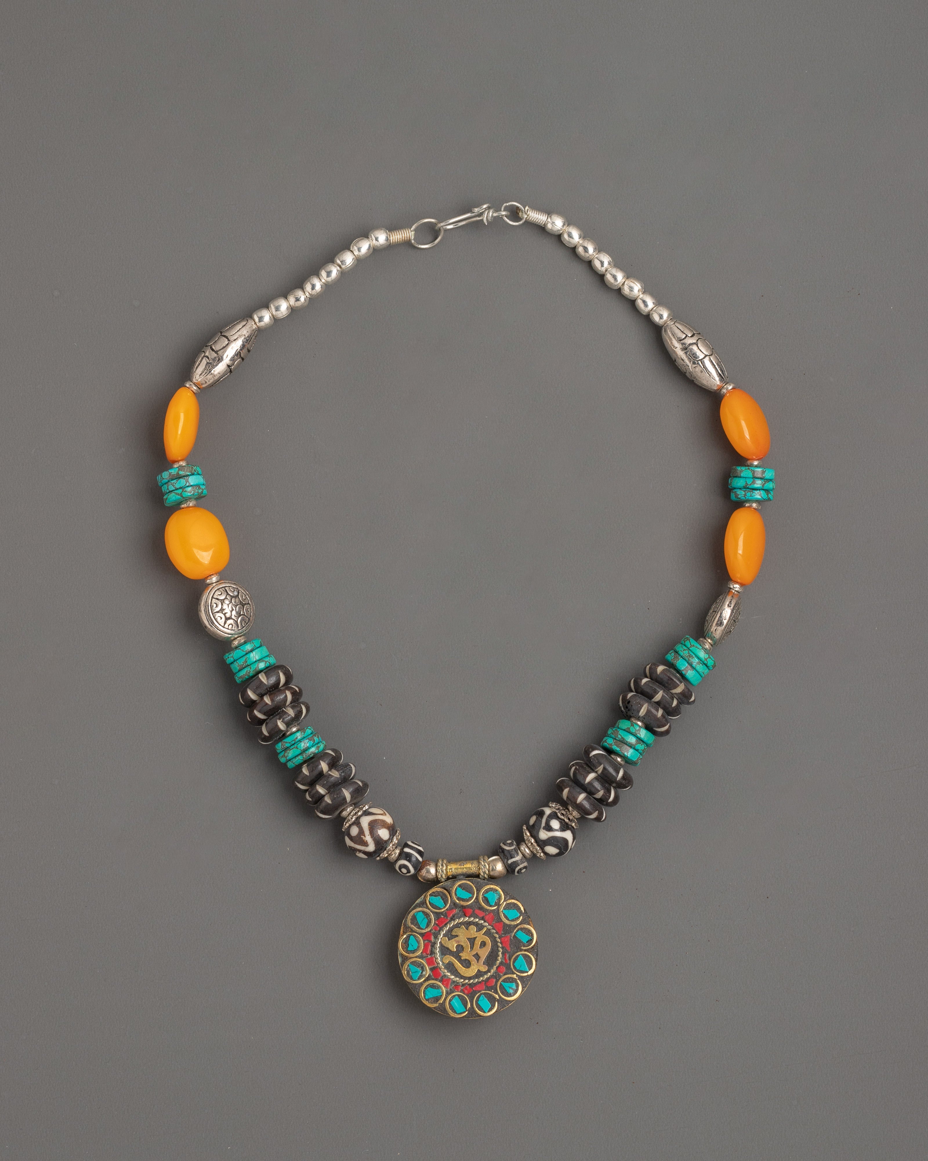 Beautiful Necklace with Sacred Om Symbol | Spiritual and Elegant Design