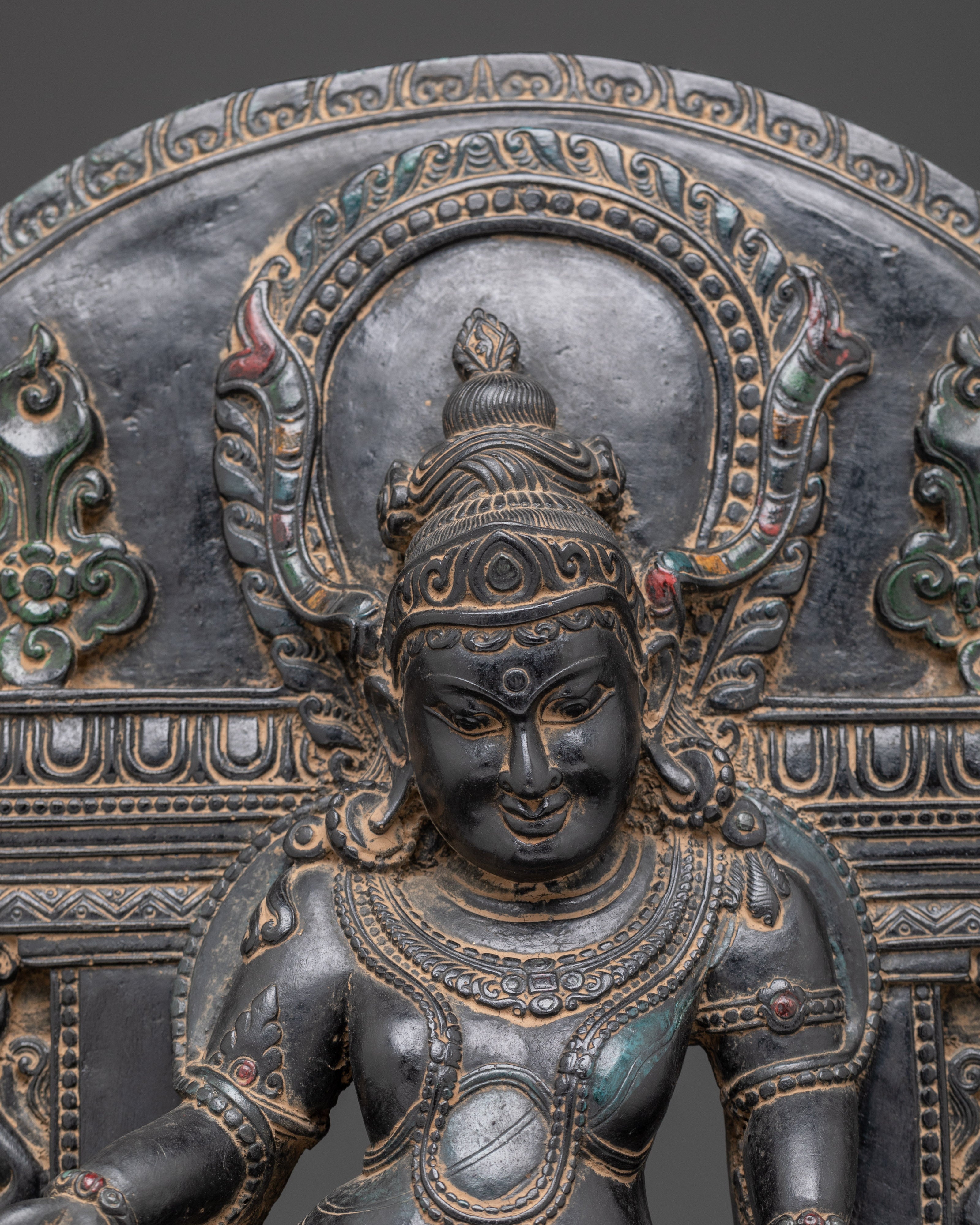 Dzambhala the Deity of Wealth Statue | Icon of Prosperity