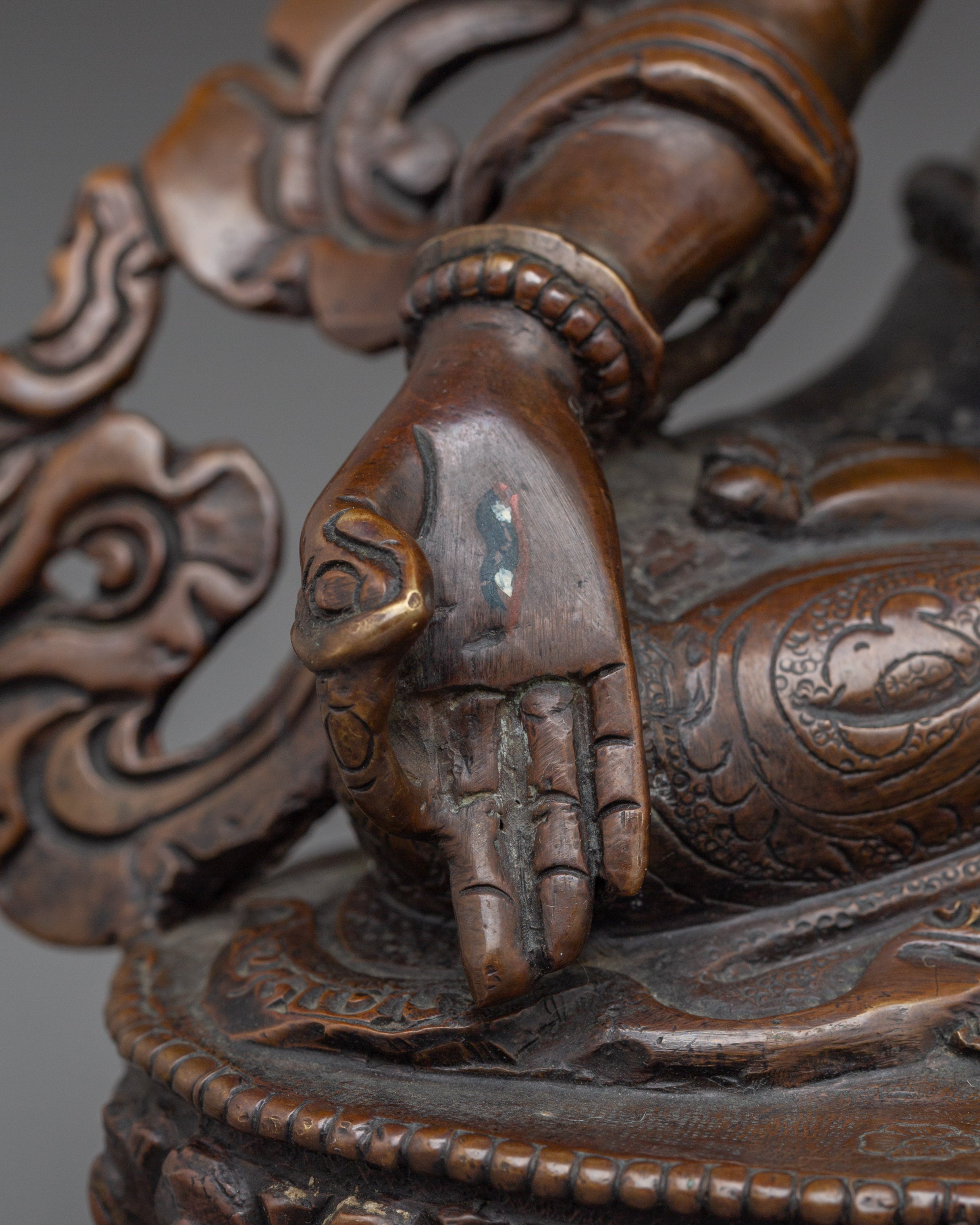 Statue of White Tara: Tibetan Healing Goddess