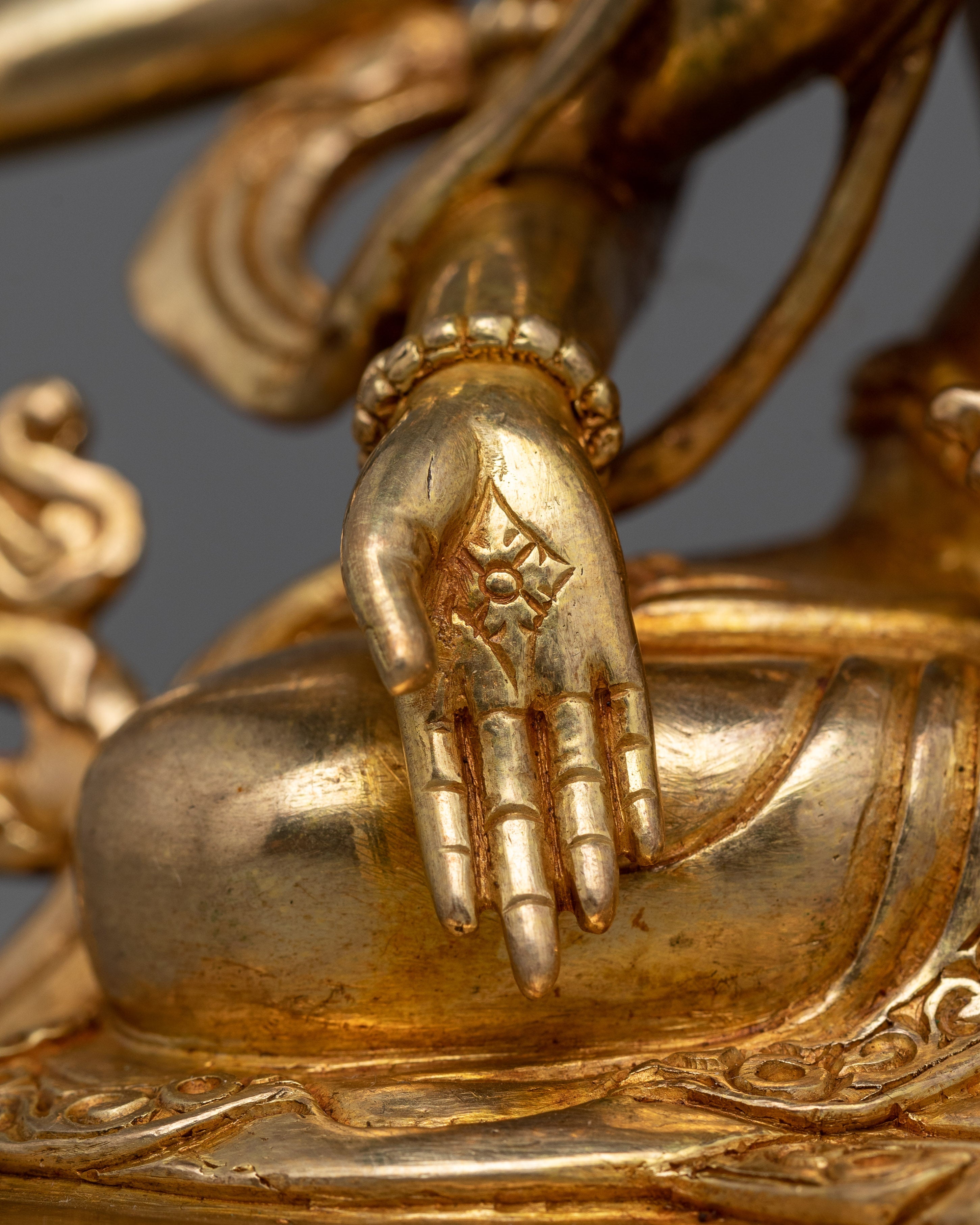 Three Faced Goddess Namgyalma Statue | Long Life, Purification and Protection Deity