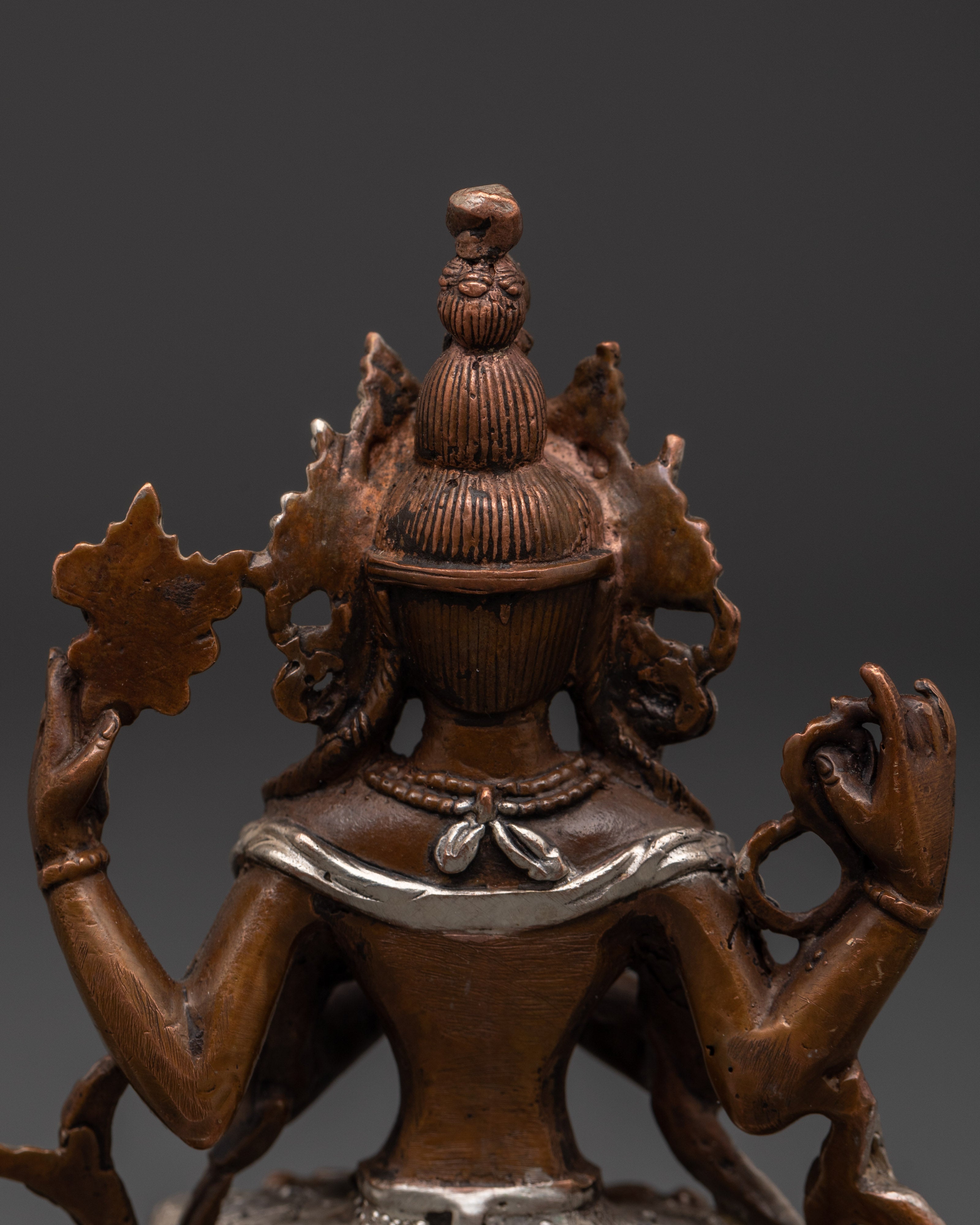 Incarnation Of Compassion Chenrezig | Handcrafted Buddhist Altar Decor