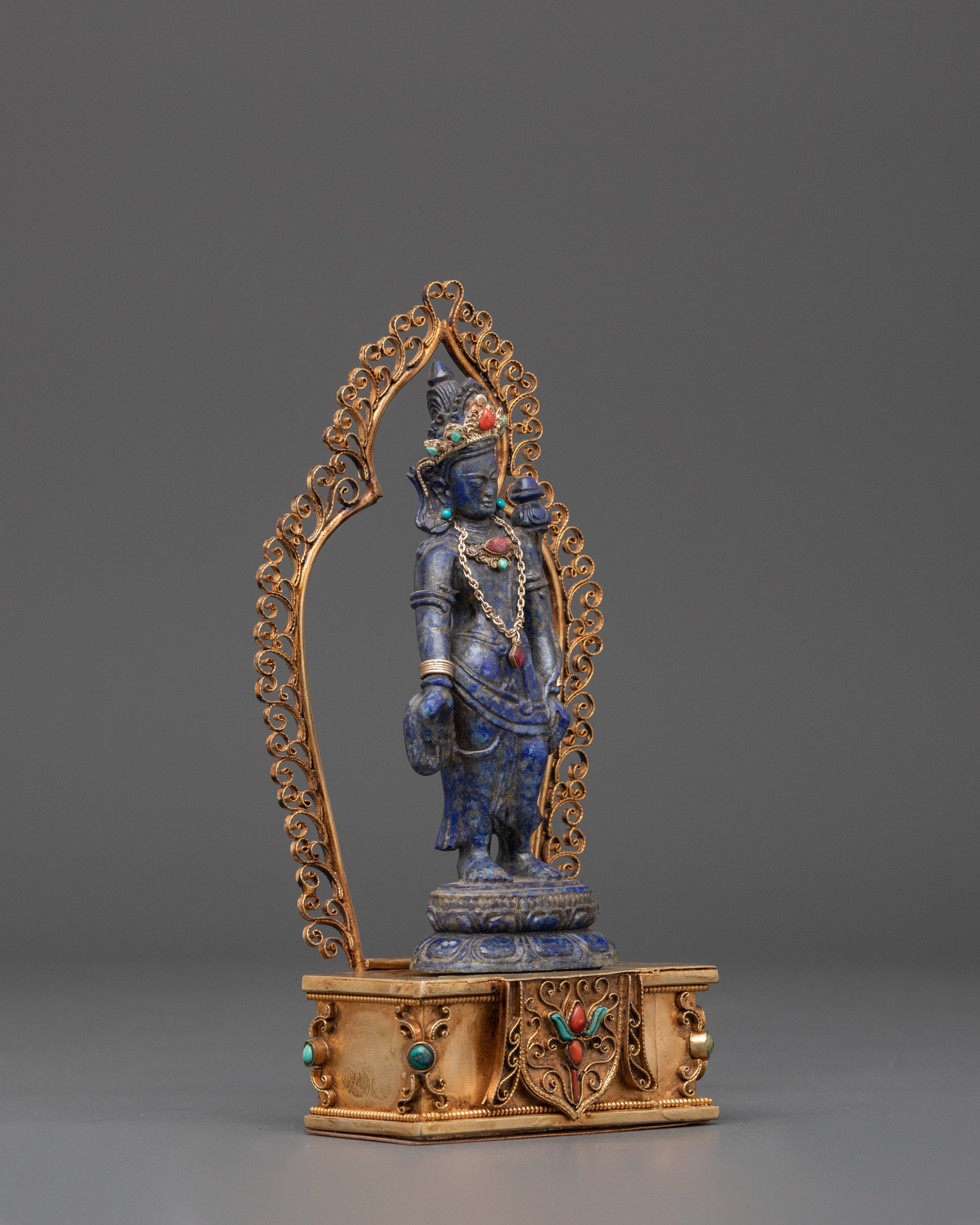 Sacred Lokeshvara Bodhisattva Statue | Radiating Boundless Love and Healing Blessings
