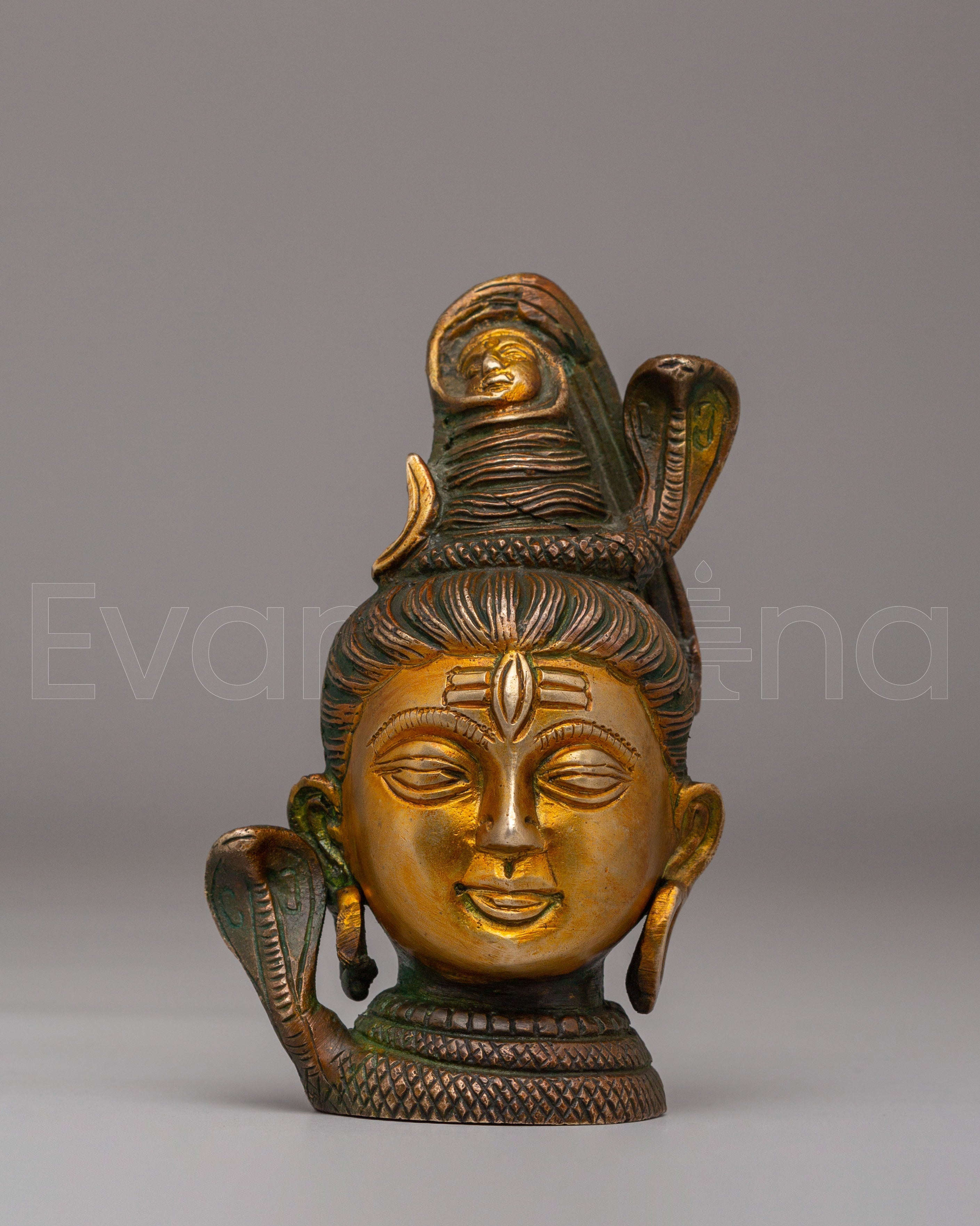 Shiva Head Sculpture