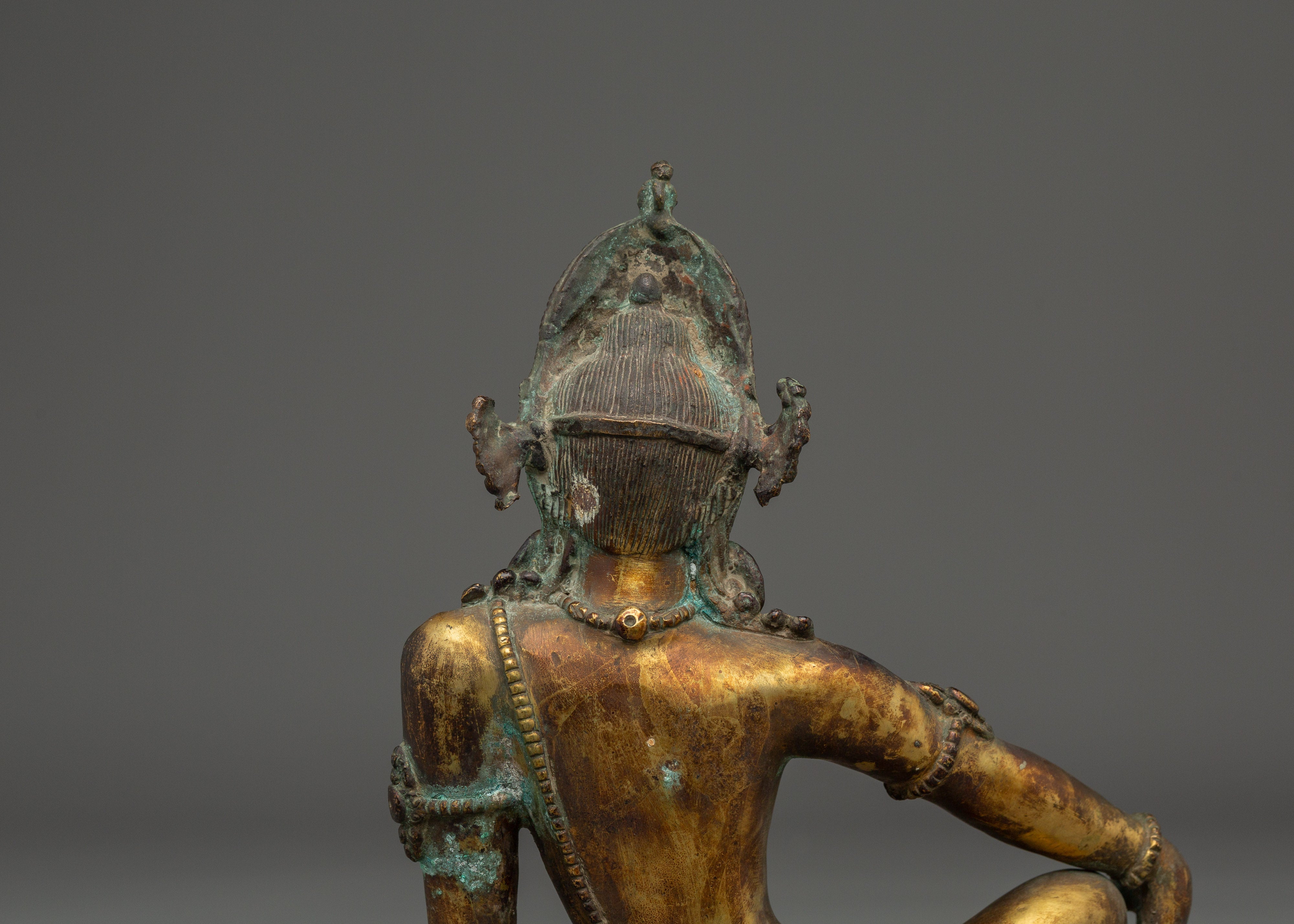 Lokeshwor Statue with Antique Finish | Guardian of Compassion and Peace