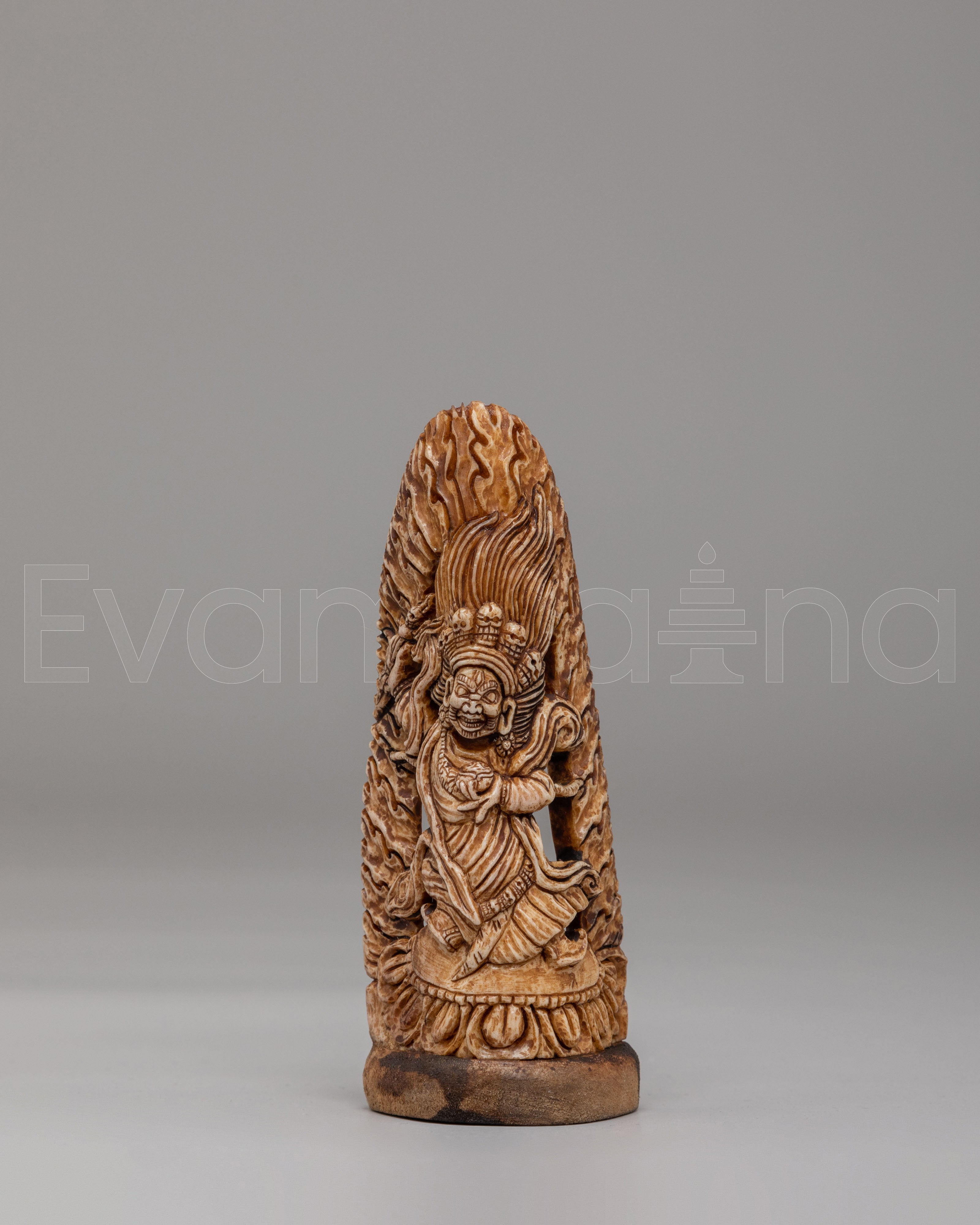 Handmade Mahakala Bone Stamp
