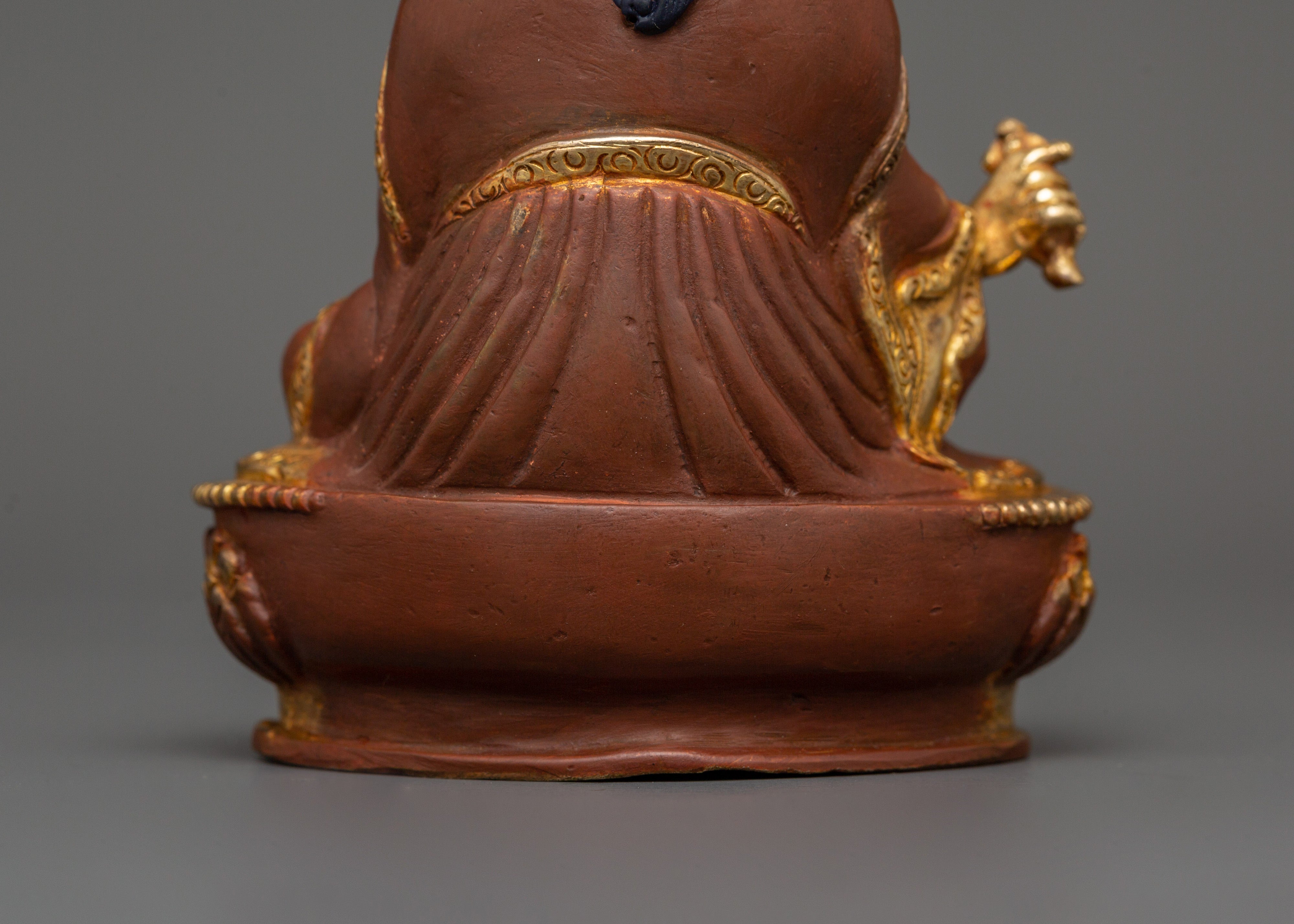 Tibetan Copper Padmasambhava Figure | Spiritual Power &amp; Protection
