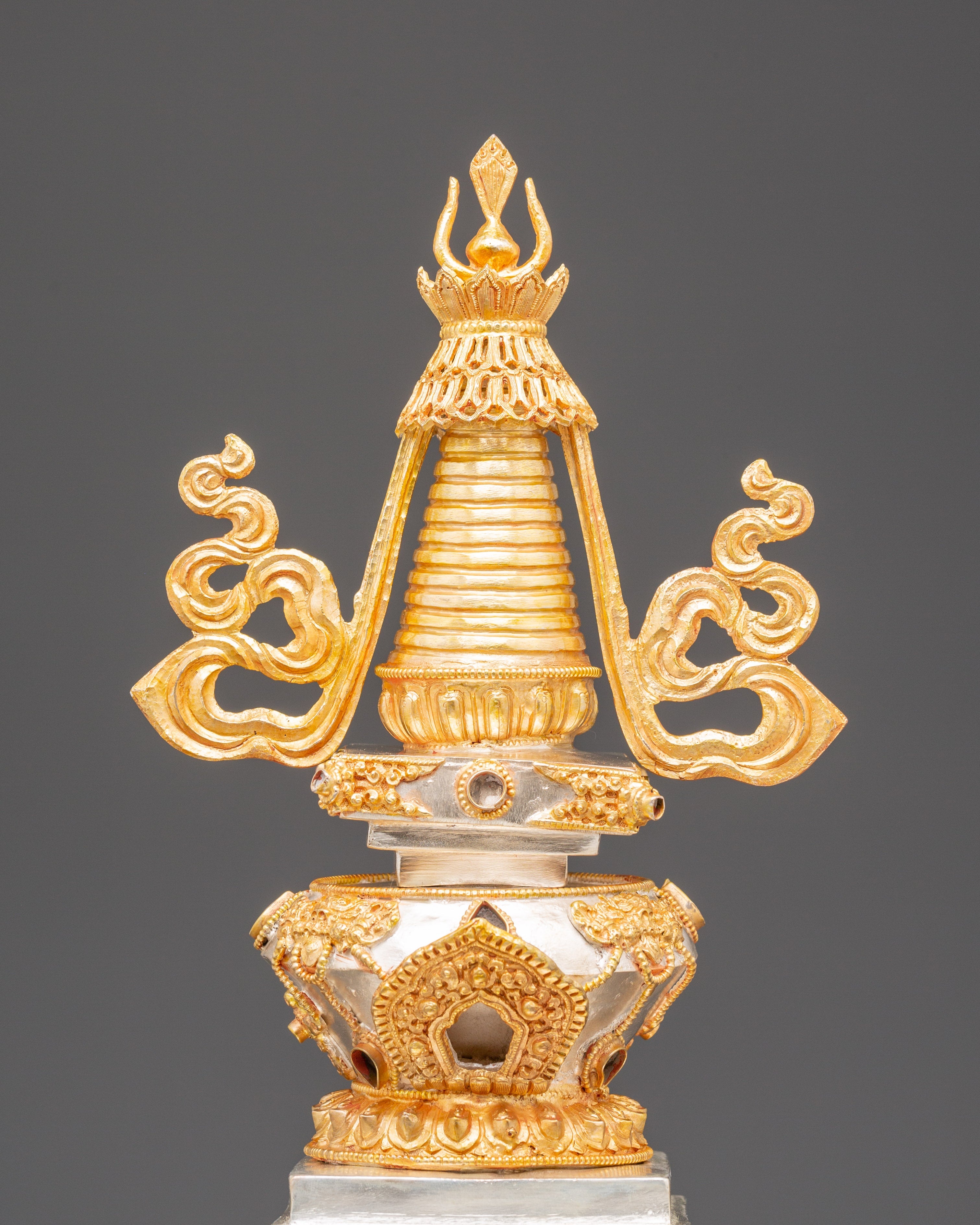 Handmade Stupa for Ritual Ceremonies | Symbol of Enlightenment