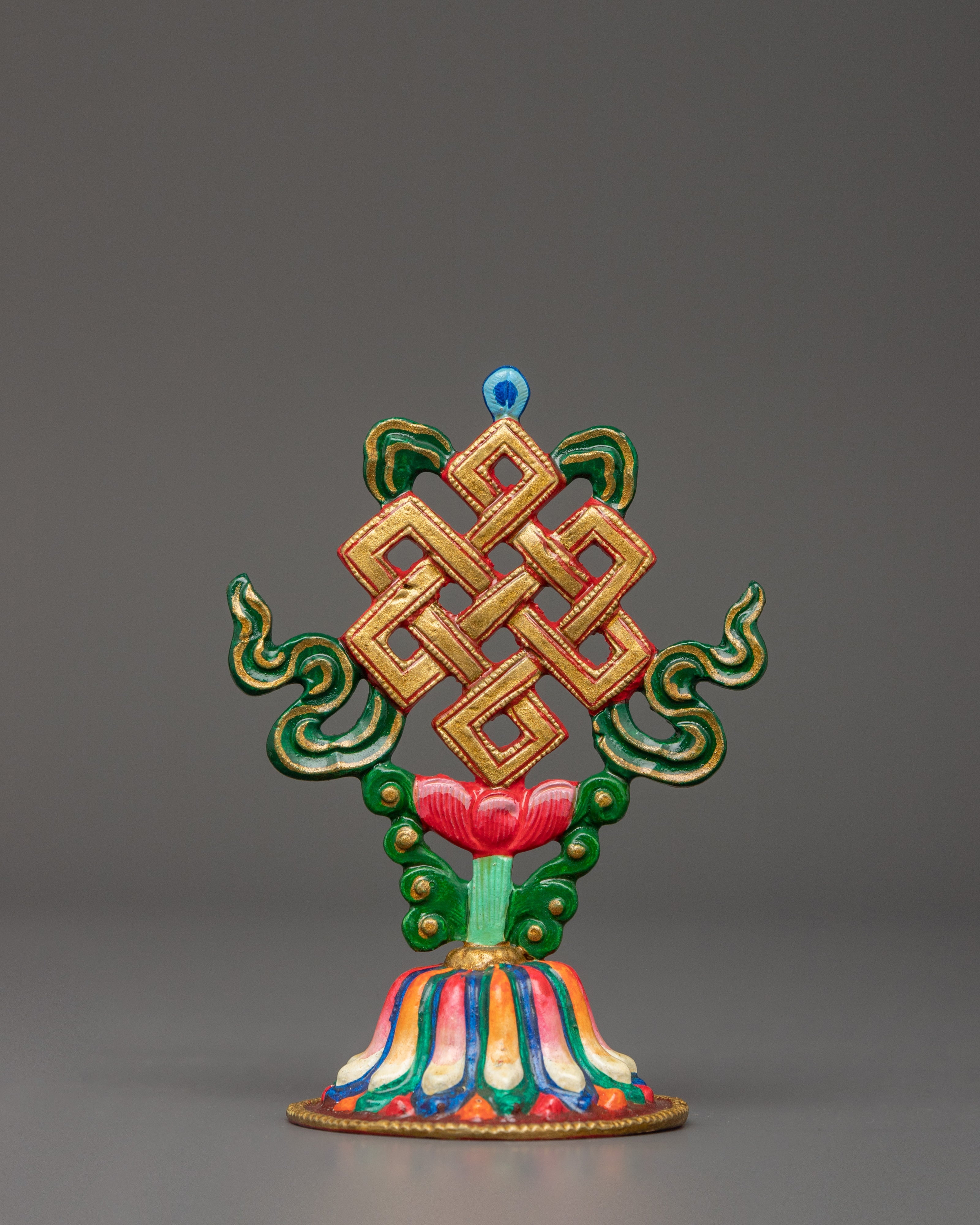 Colorful Buddhist 8 Auspicious Symbols | Buddhist Spiritual Decor