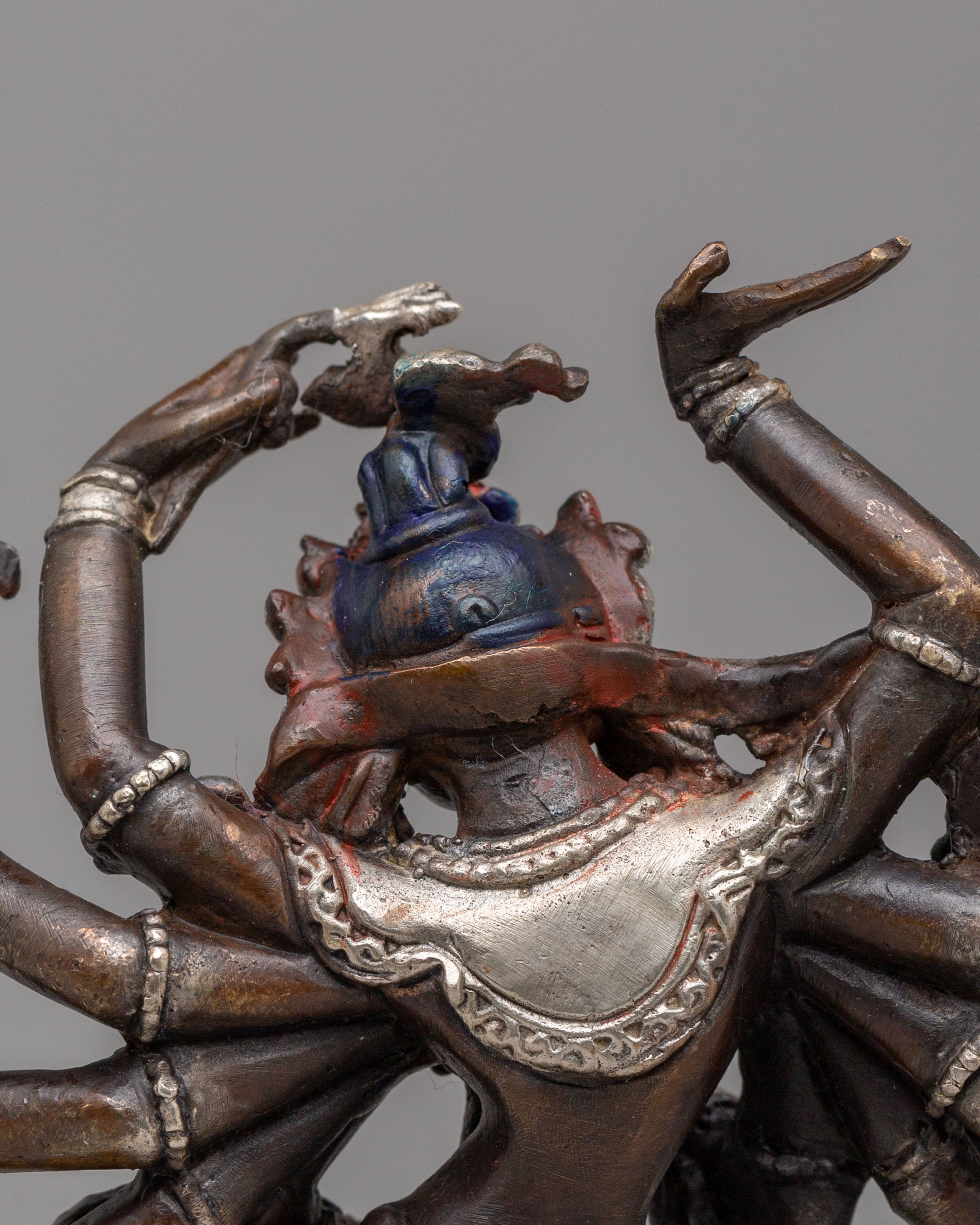 Buddhist Deity Chakrasamvara Statue | Symbol of Spiritual Union and Enlightenment