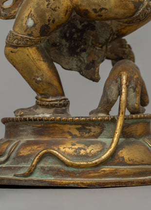 Gold Plated Standing Ganesh Statue | The Sacred Remover of Obstacles
