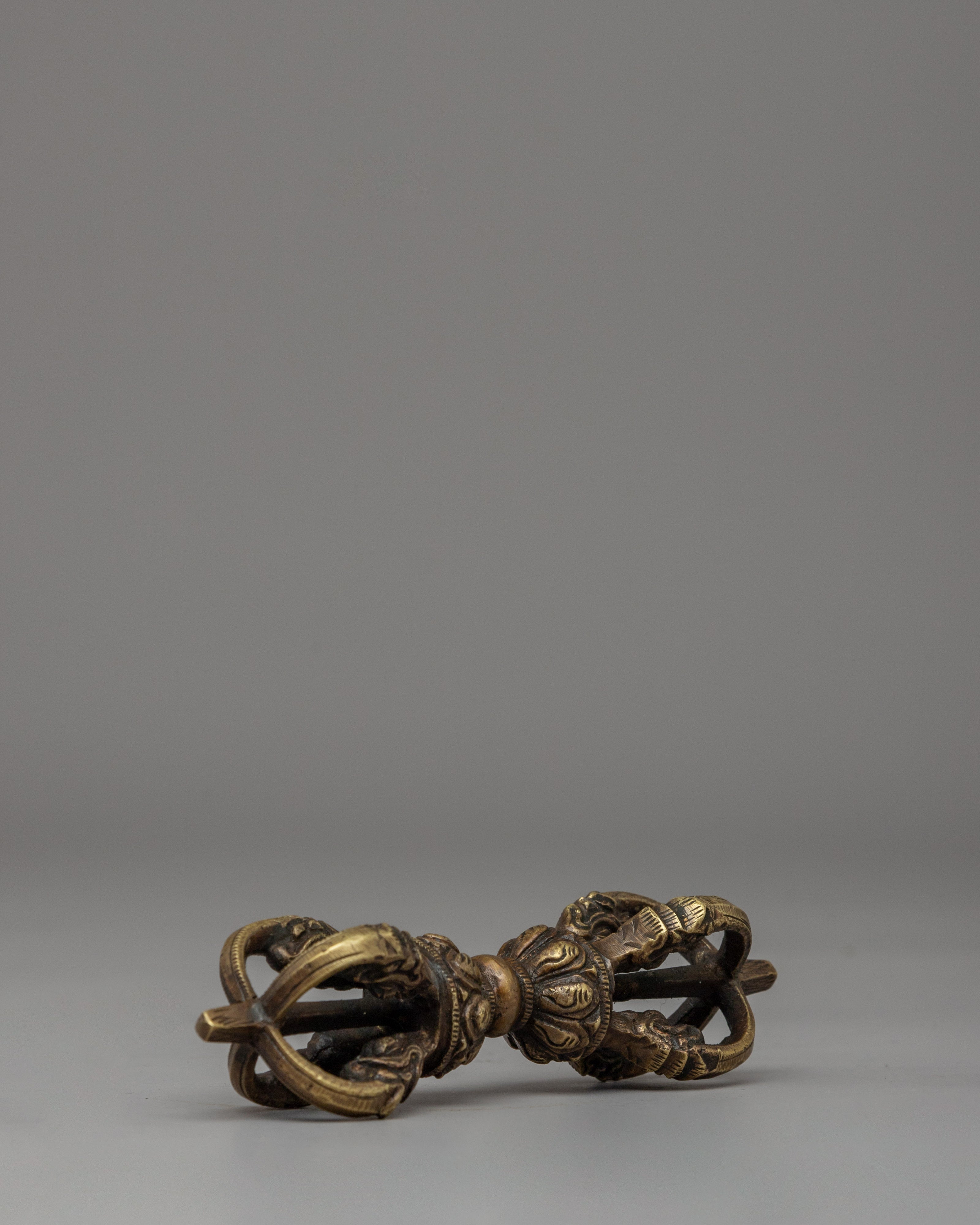 Bronze Body Vajra and Bell Set | Himalayan Buddhist Ritual Instruments